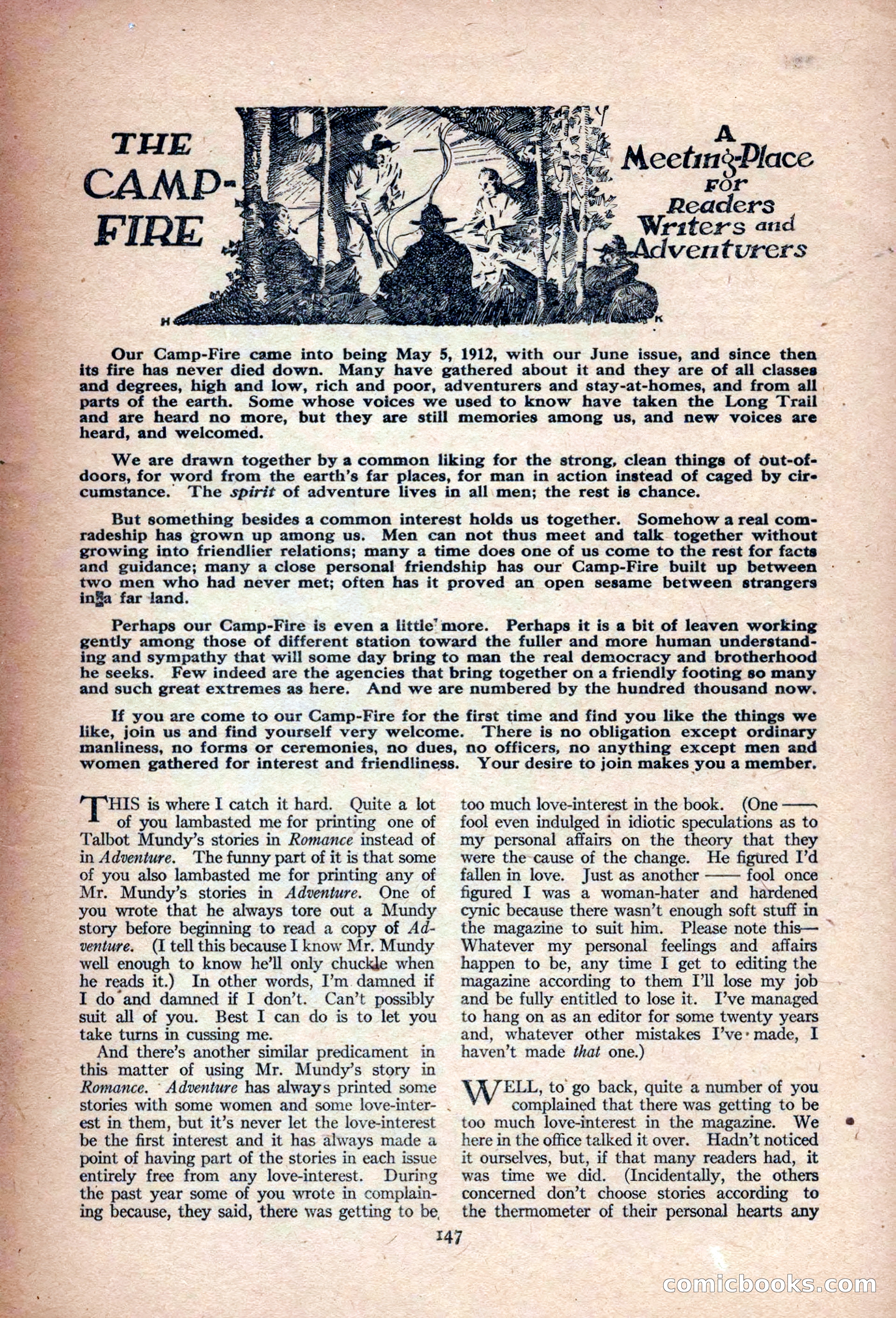 Adventure Magazine Cover — page 157 of 172