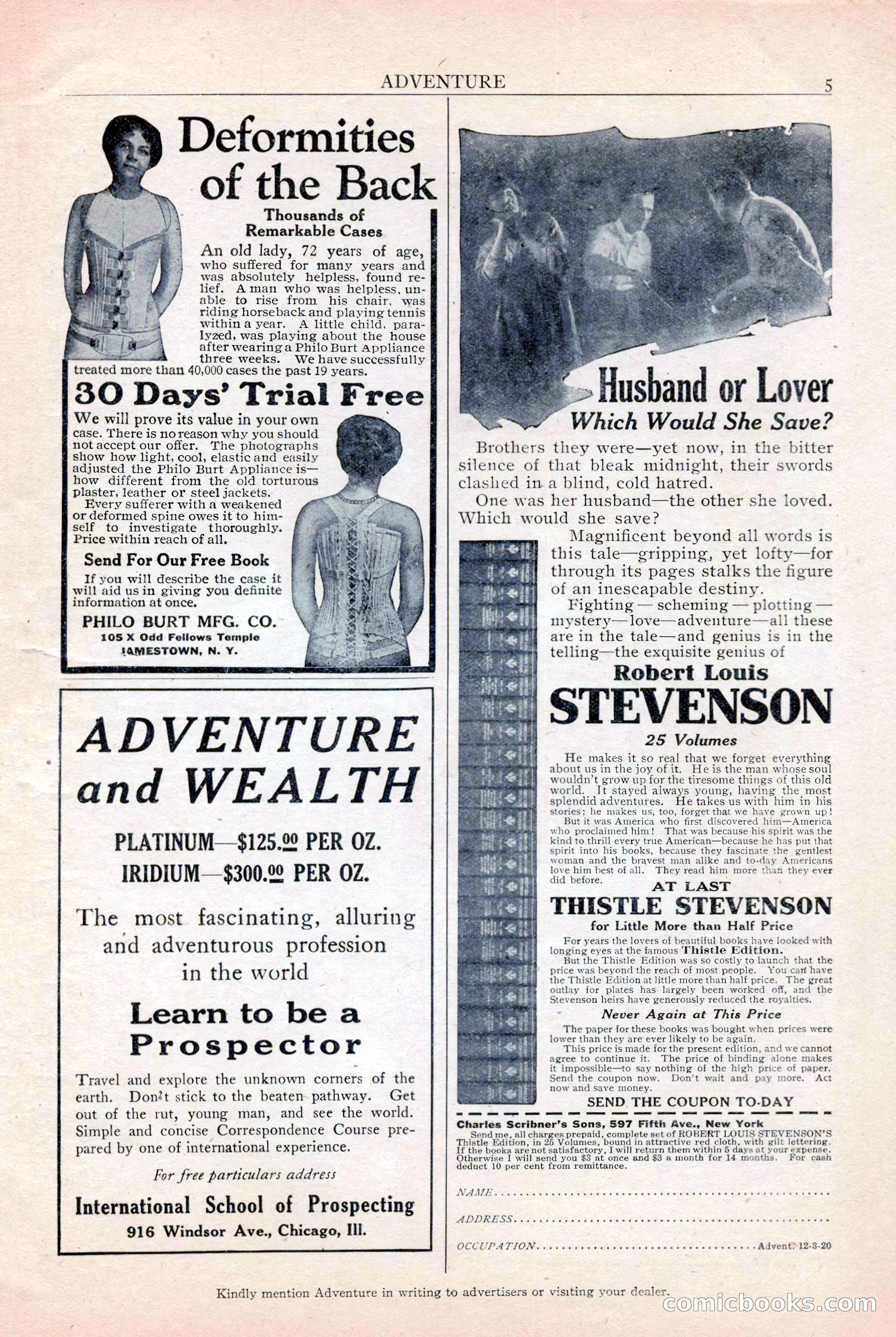 Adventure, December 3, 1920 — page 7 of 172