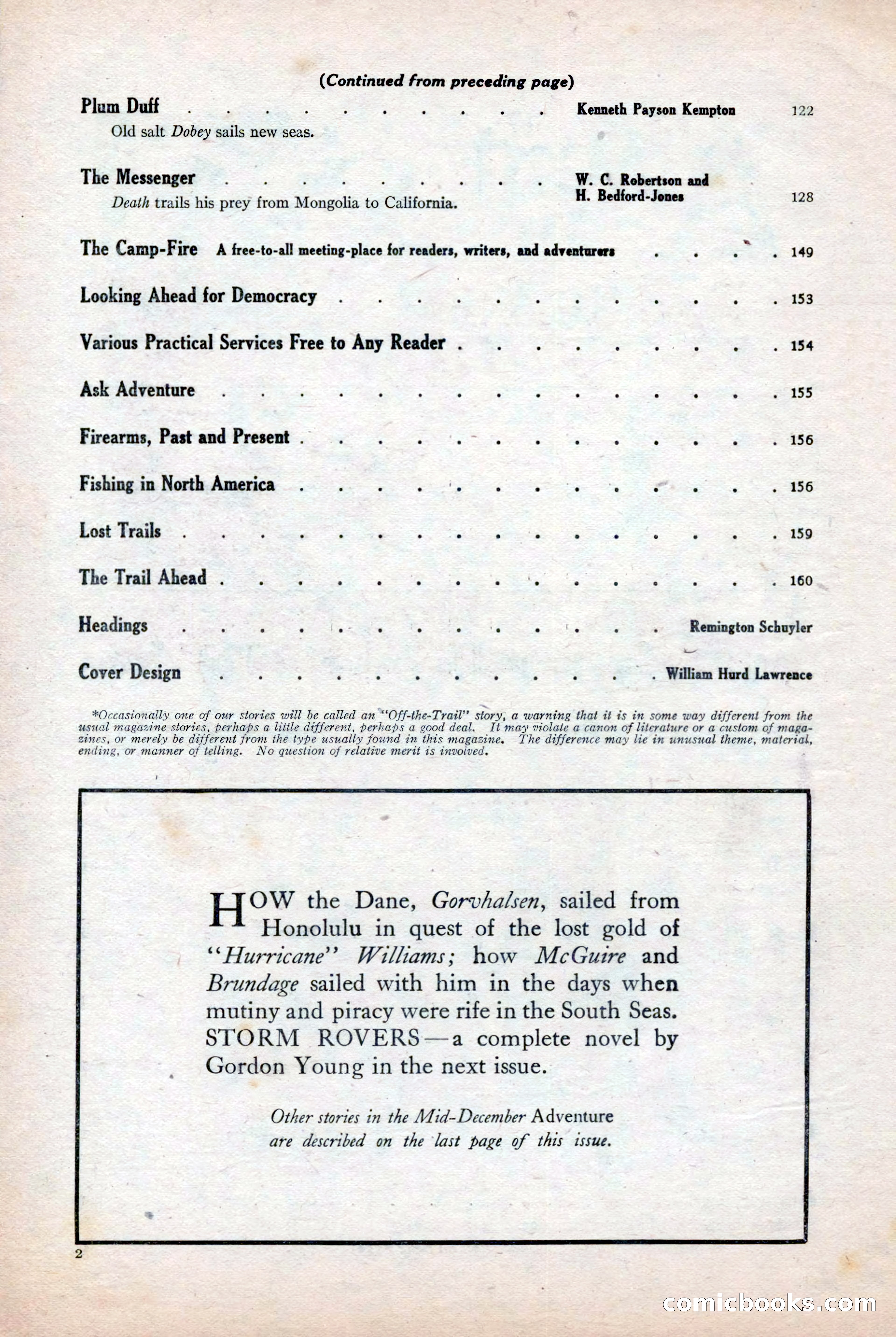 Adventure, December 3, 1920 — page 12 of 172