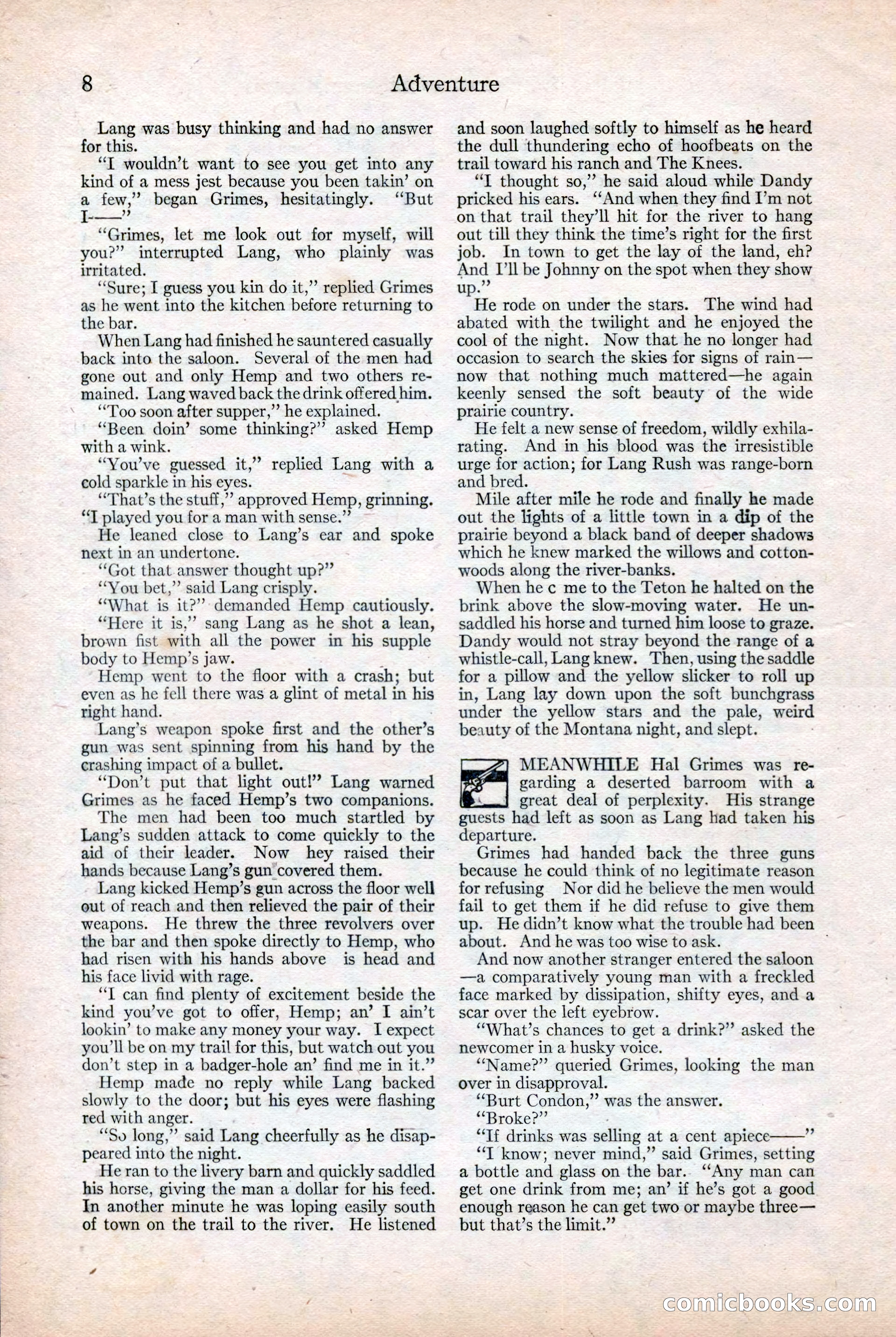 Adventure, December 3, 1920 — page 18 of 172