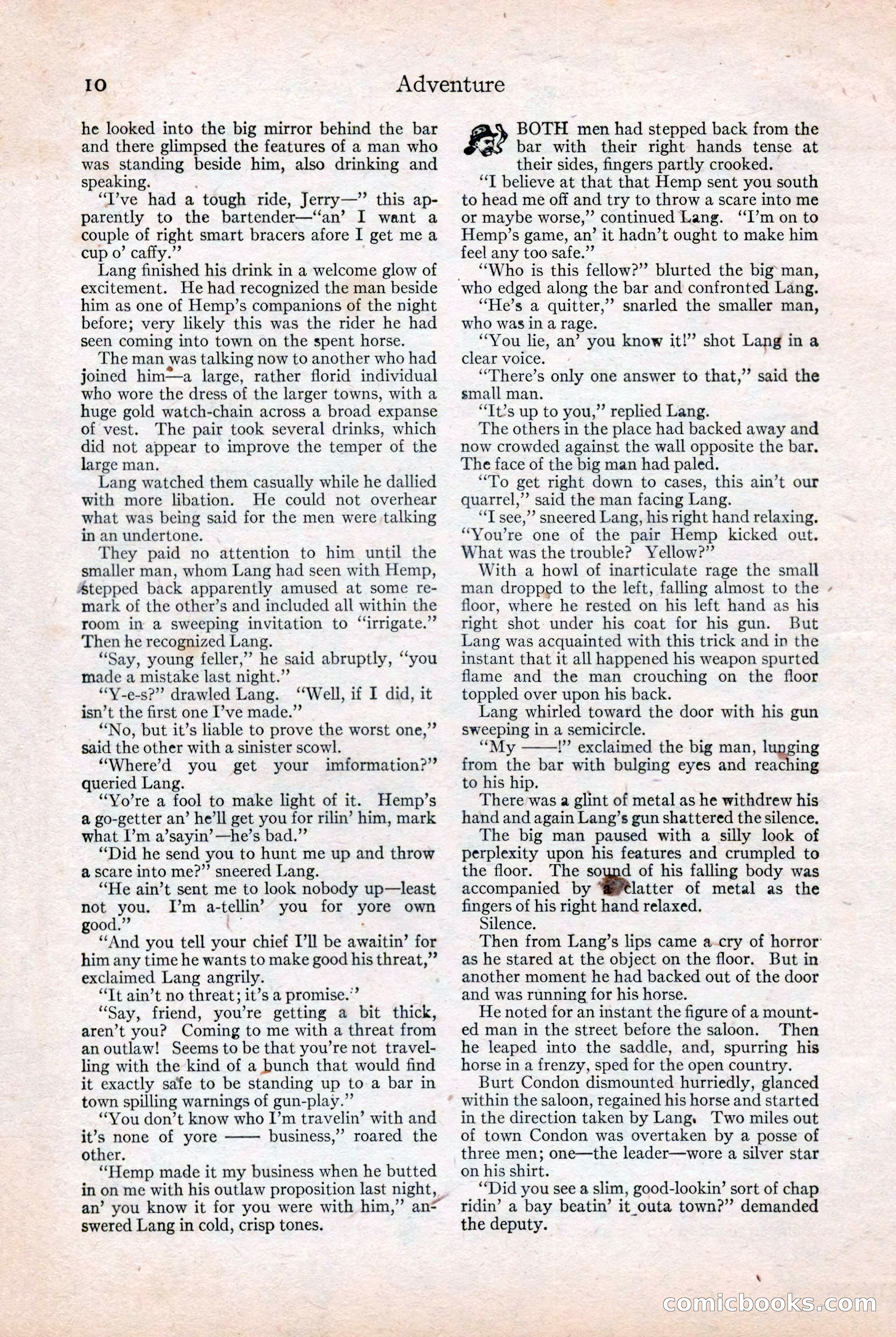 Adventure, December 3, 1920 — page 20 of 172