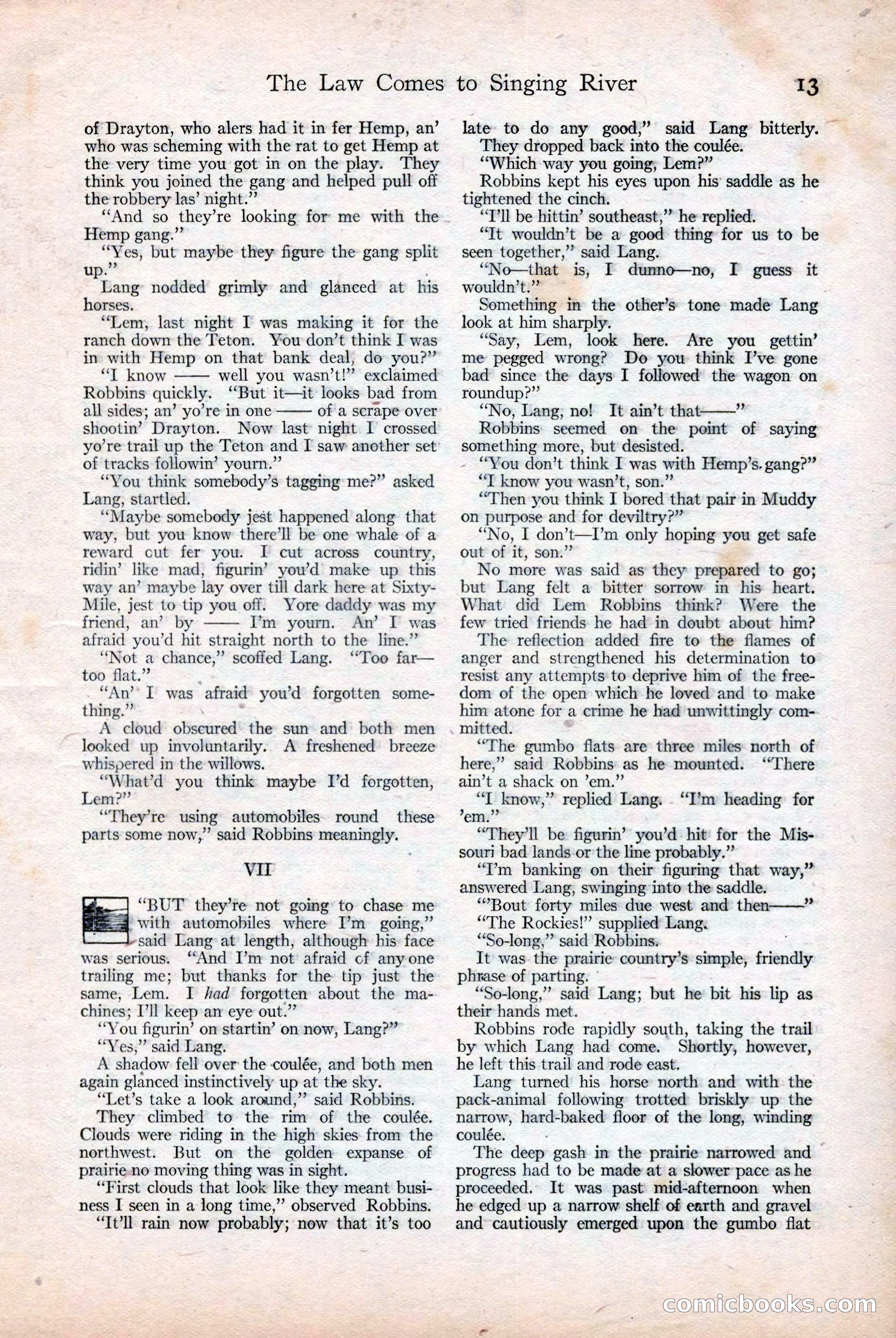 Adventure, December 3, 1920 — page 23 of 172