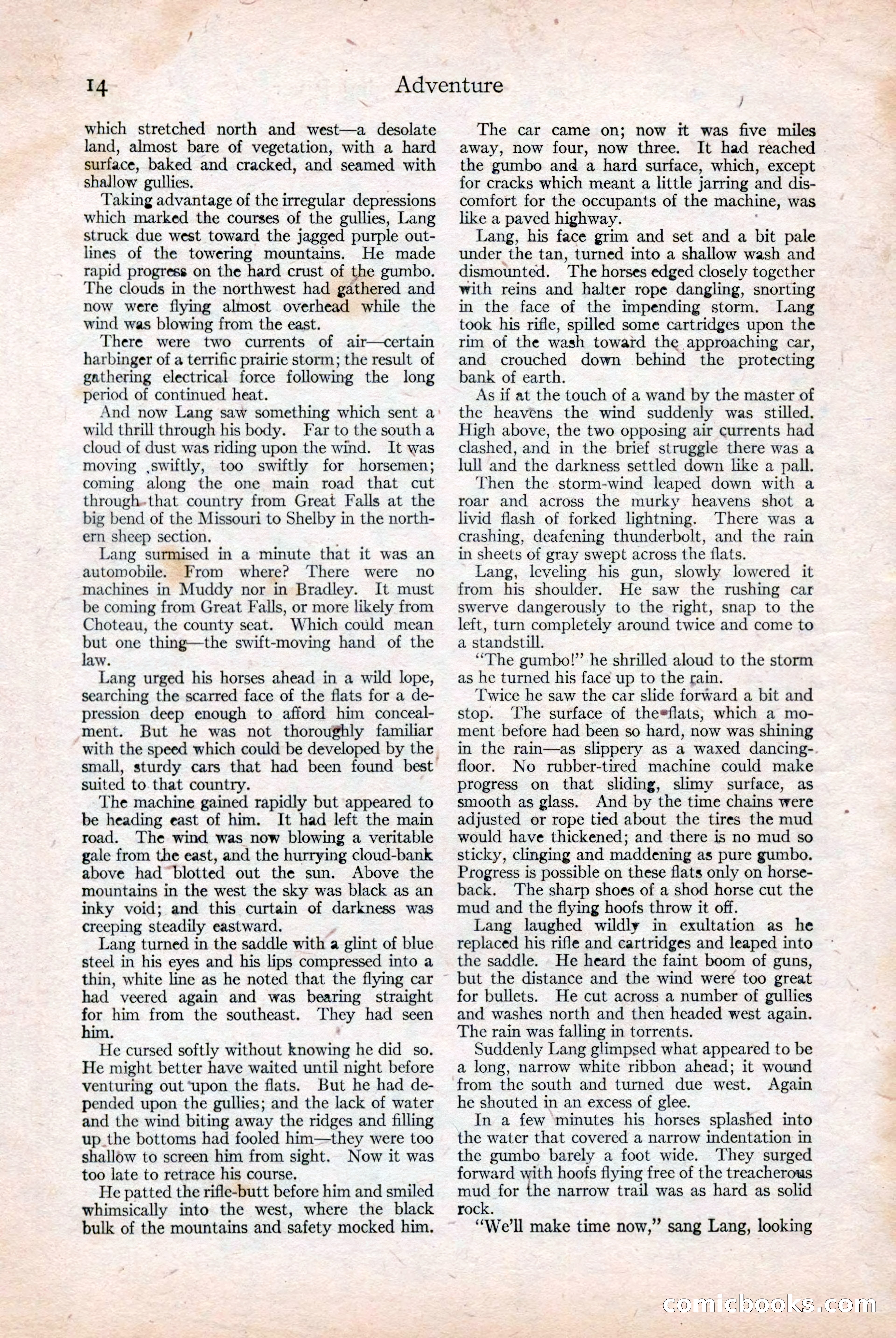 Adventure, December 3, 1920 — page 24 of 172