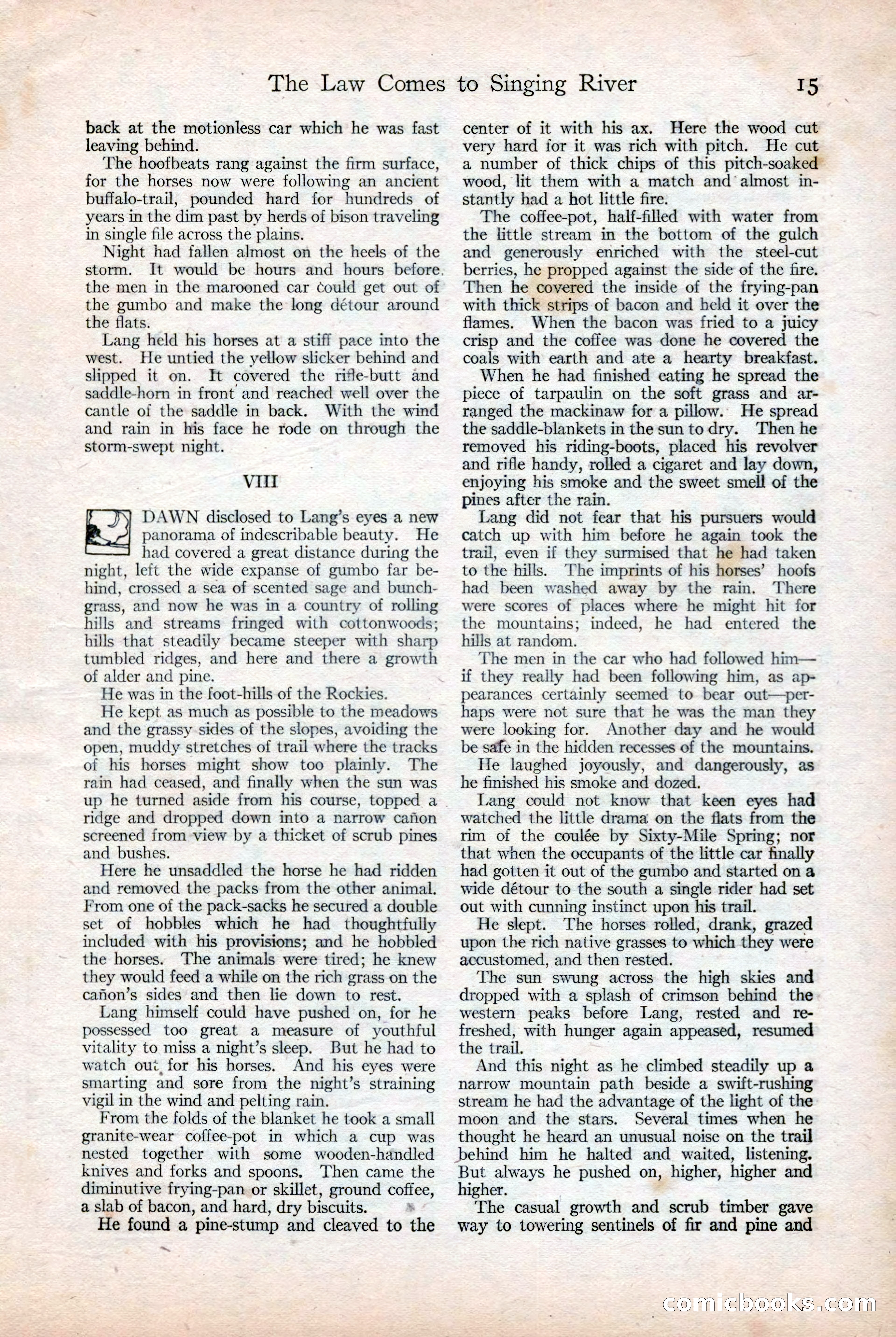 Adventure, December 3, 1920 — page 25 of 172