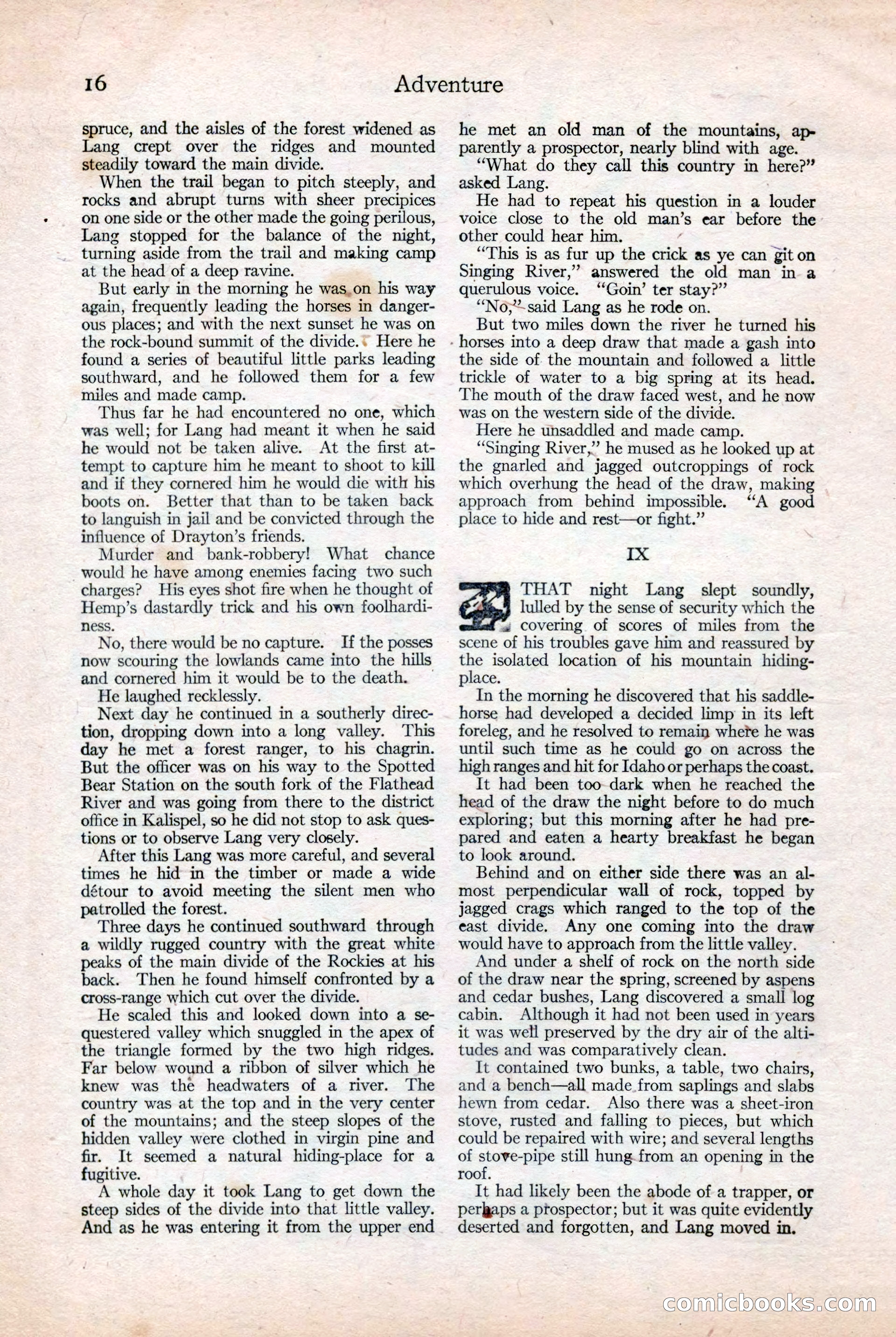 Adventure, December 3, 1920 — page 26 of 172