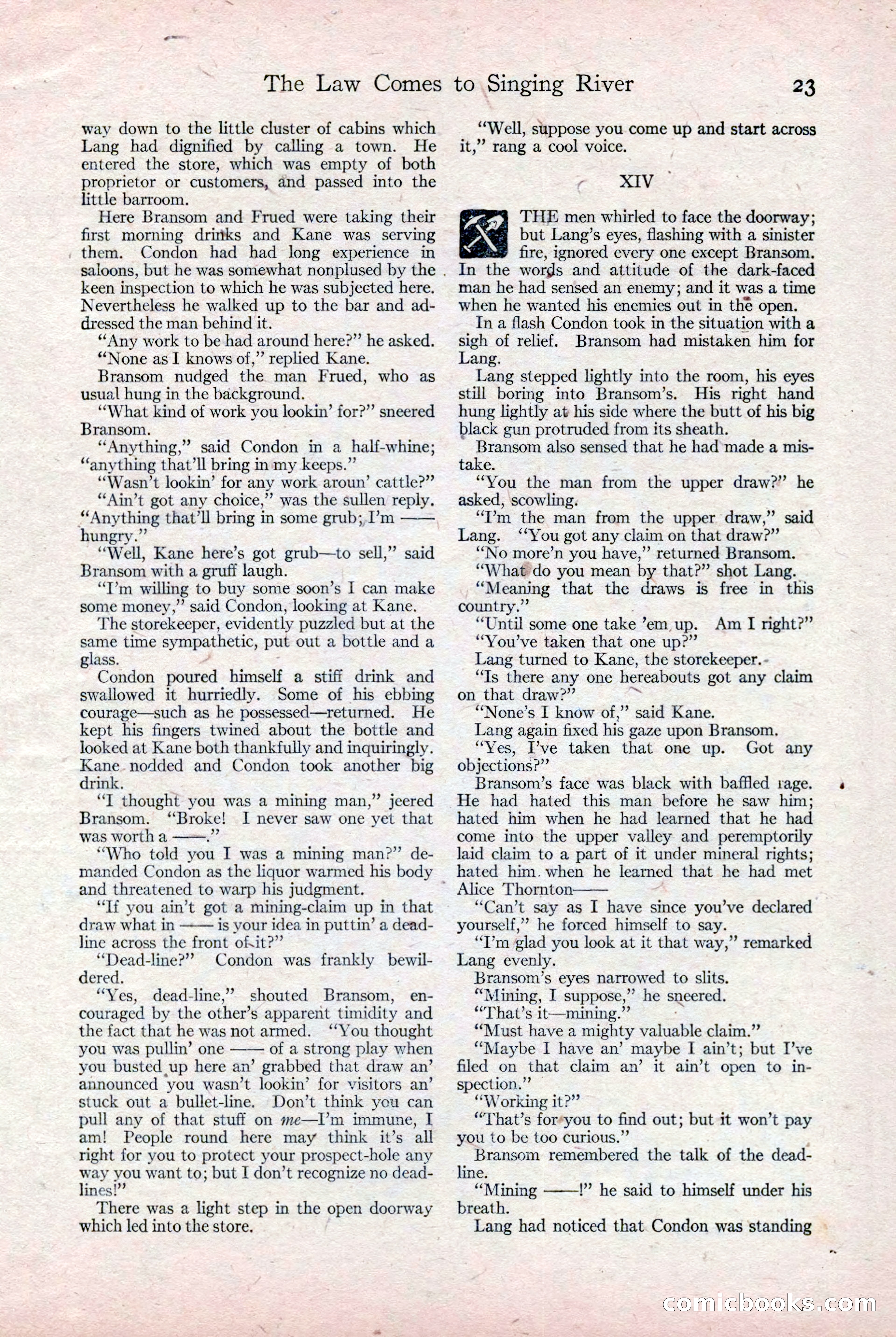 Adventure, December 3, 1920 — page 33 of 172