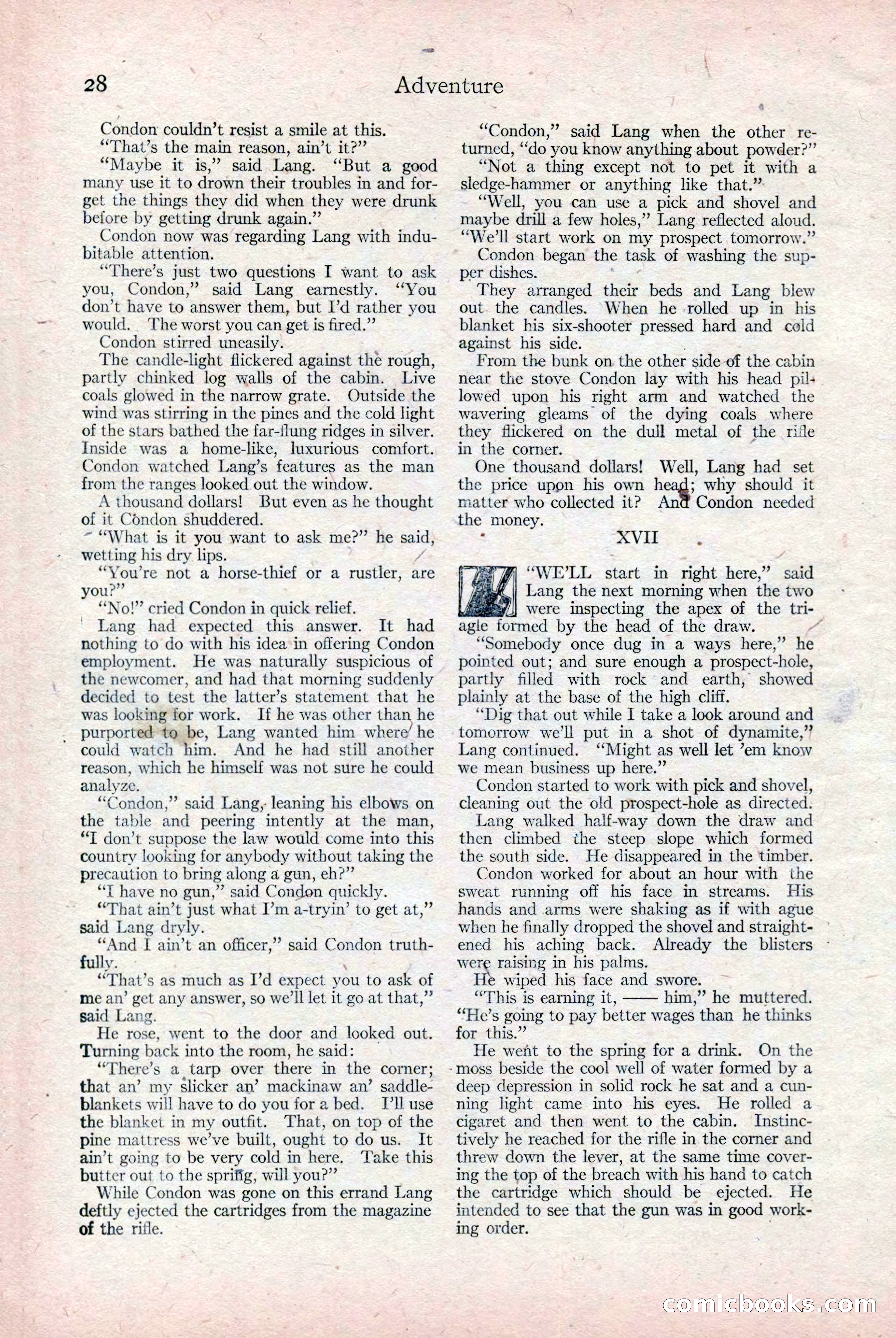 Adventure, December 3, 1920 — page 38 of 172