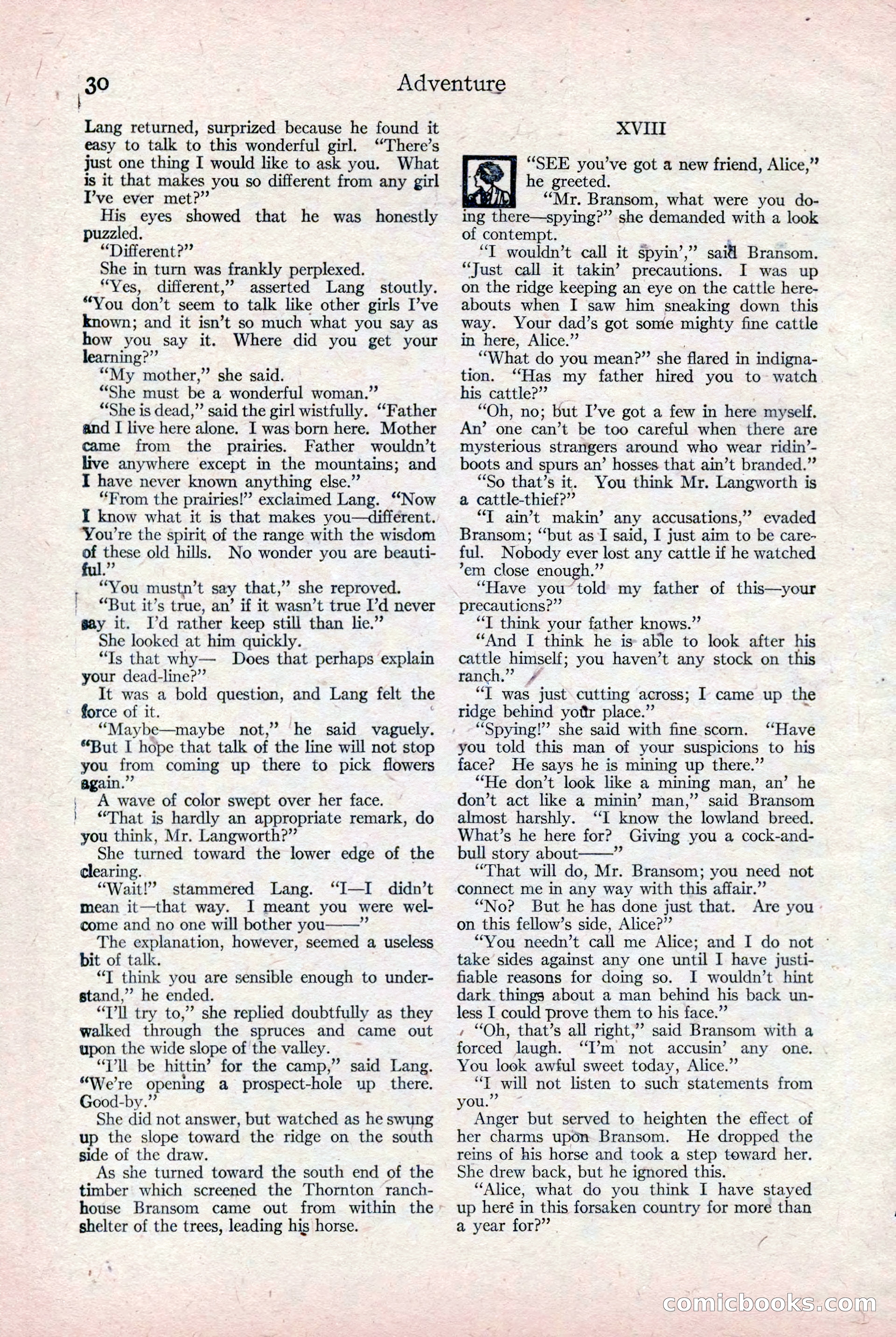 Adventure, December 3, 1920 — page 40 of 172