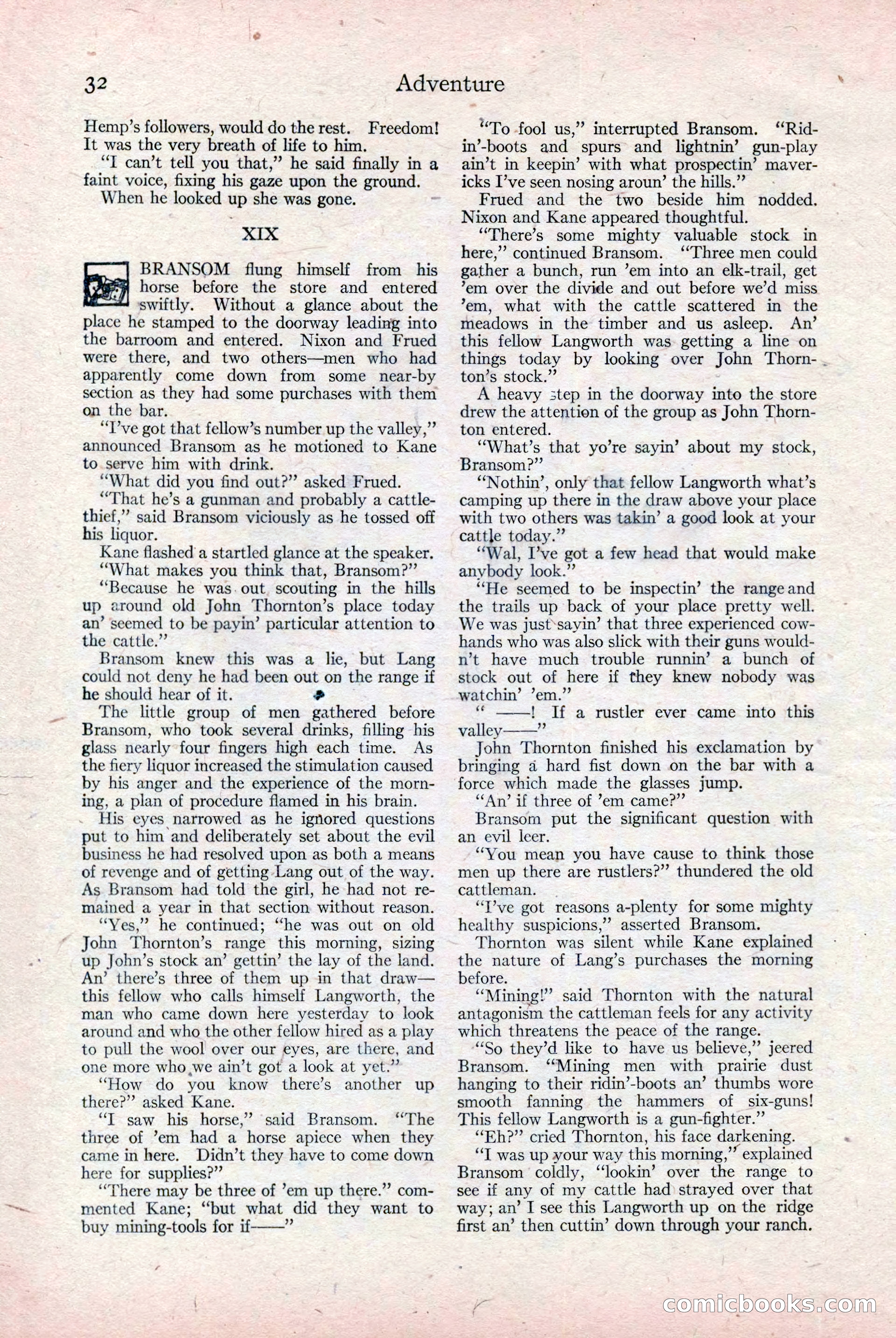 Adventure, December 3, 1920 — page 42 of 172