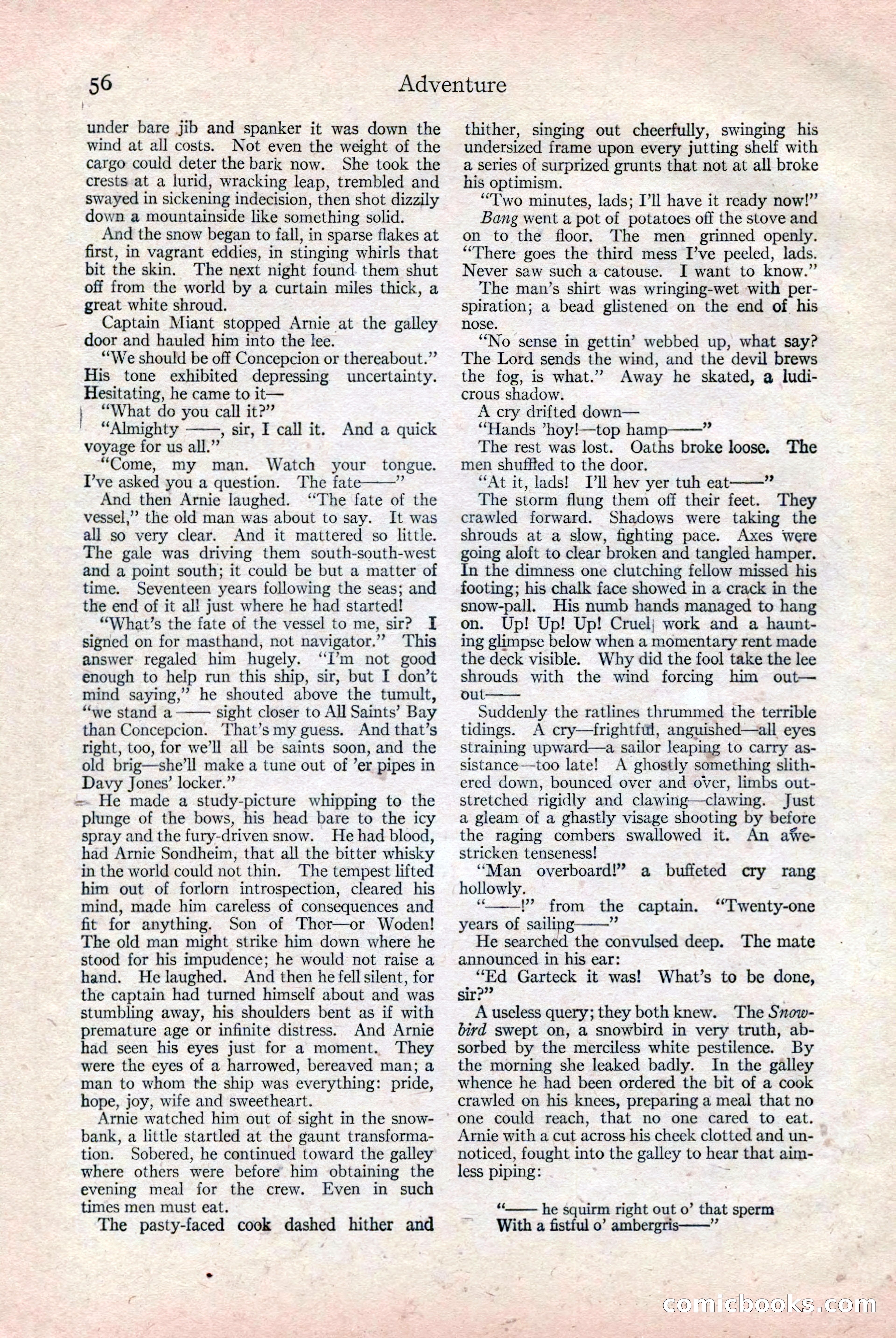 Adventure, December 3, 1920 — page 66 of 172