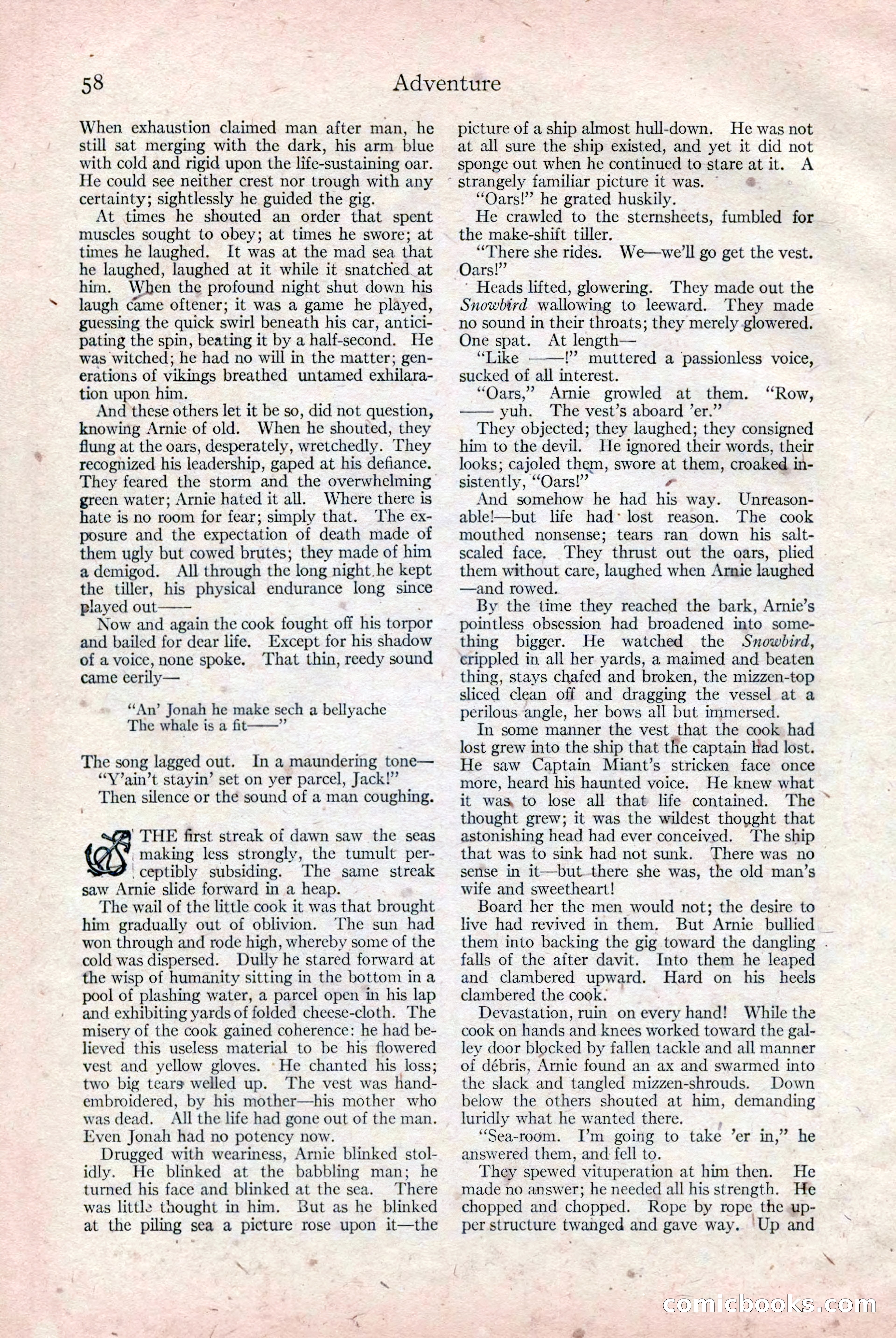 Adventure, December 3, 1920 — page 68 of 172