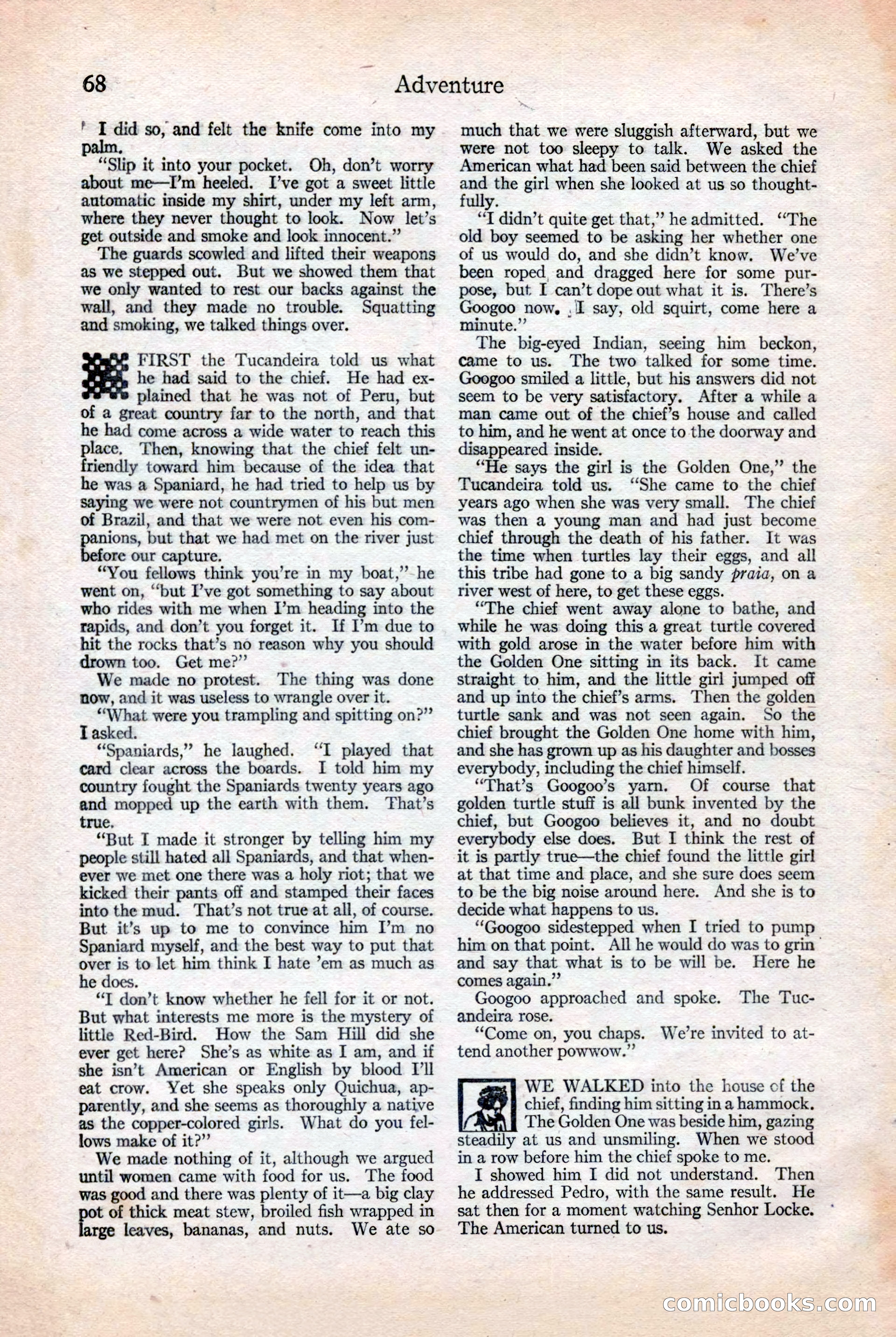 Adventure, December 3, 1920 — page 78 of 172