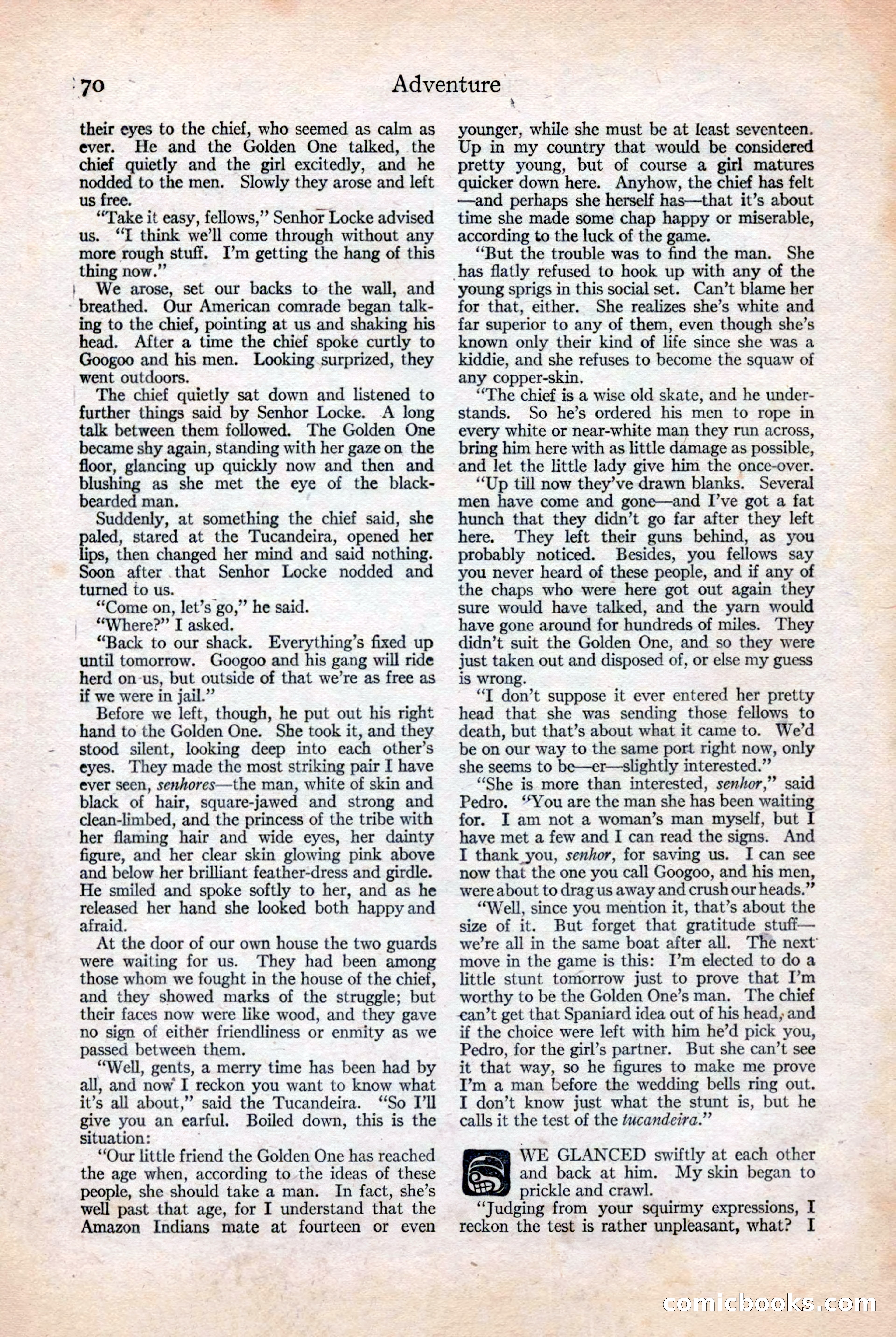 Adventure, December 3, 1920 — page 80 of 172