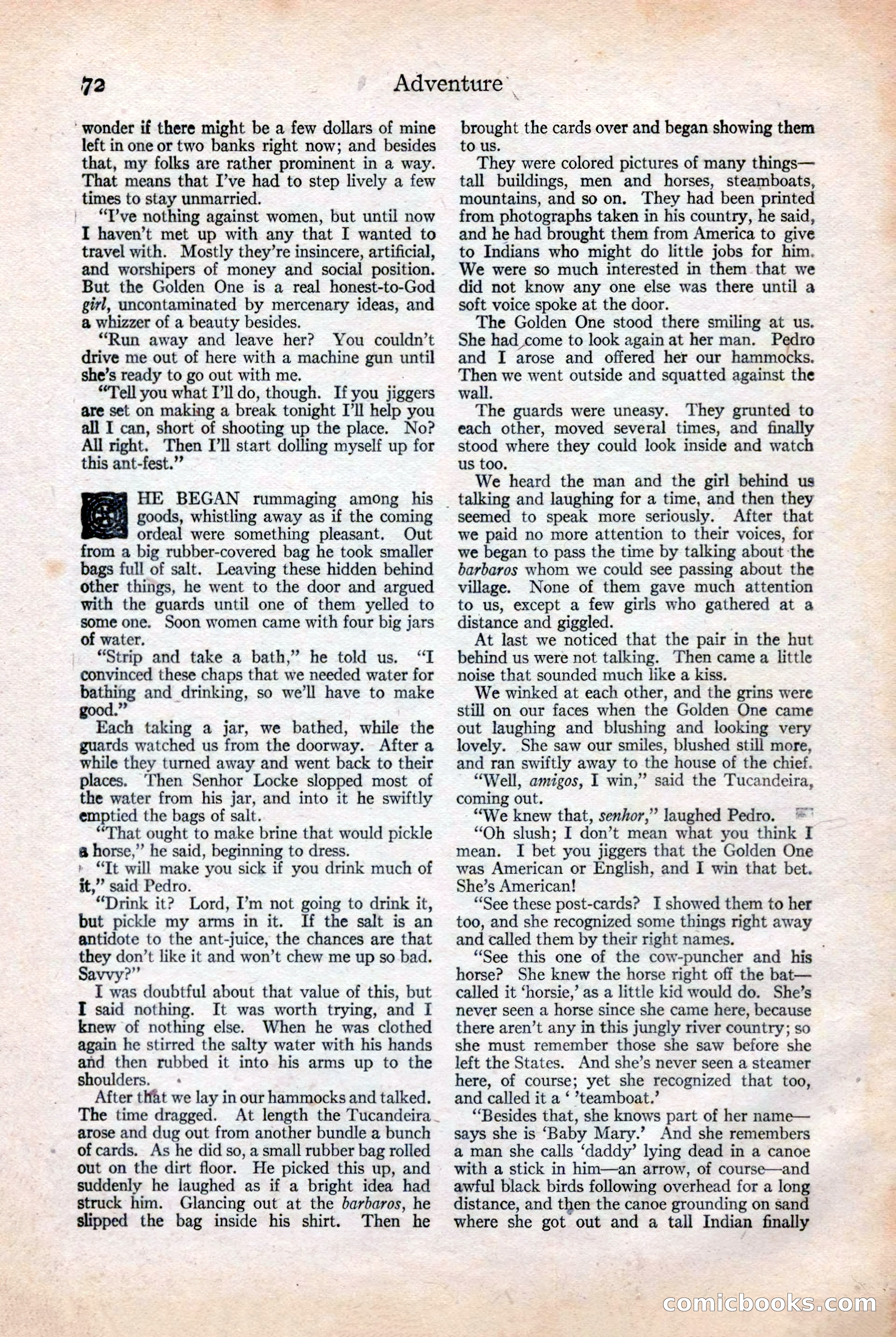 Adventure, December 3, 1920 — page 82 of 172