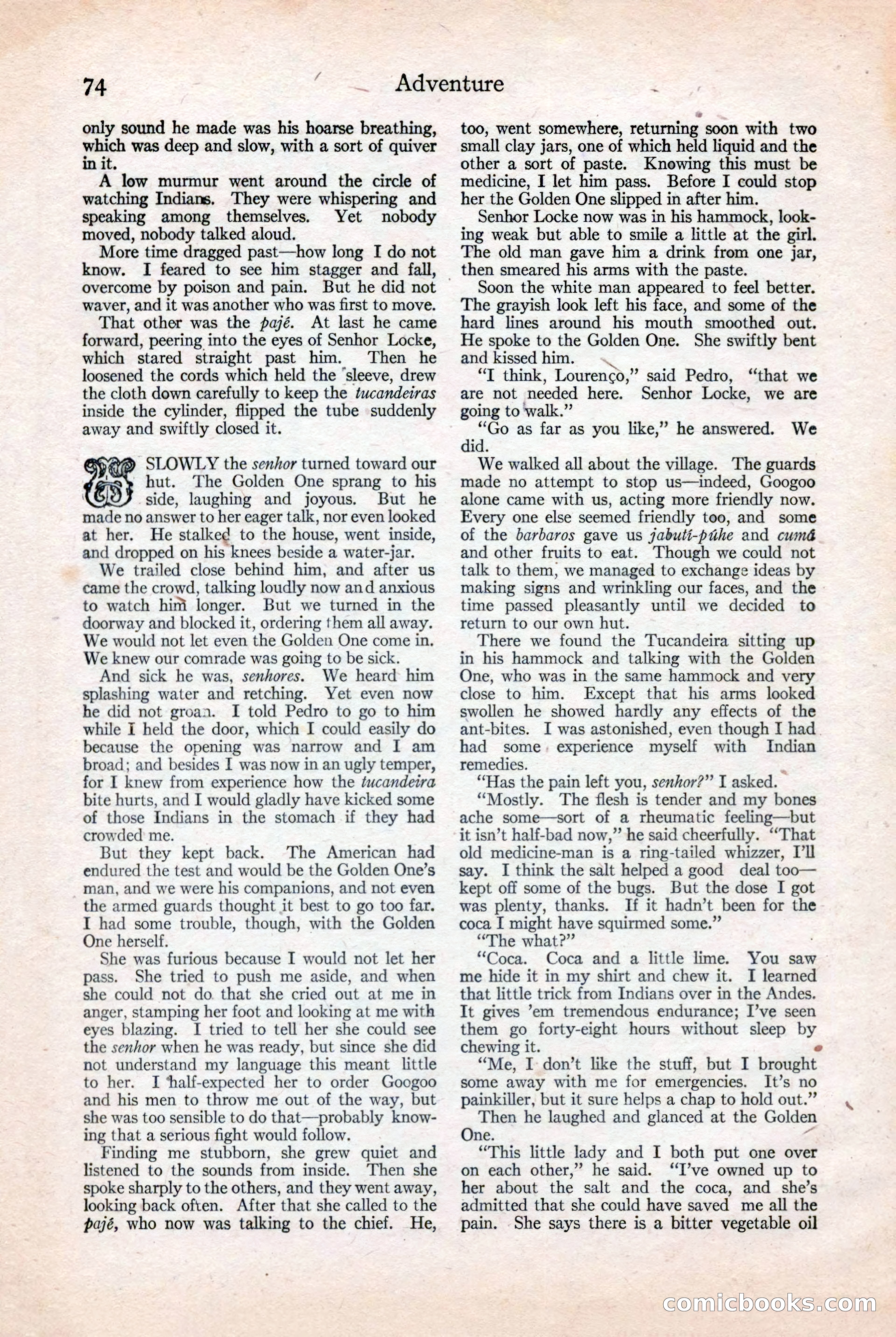 Adventure, December 3, 1920 — page 84 of 172