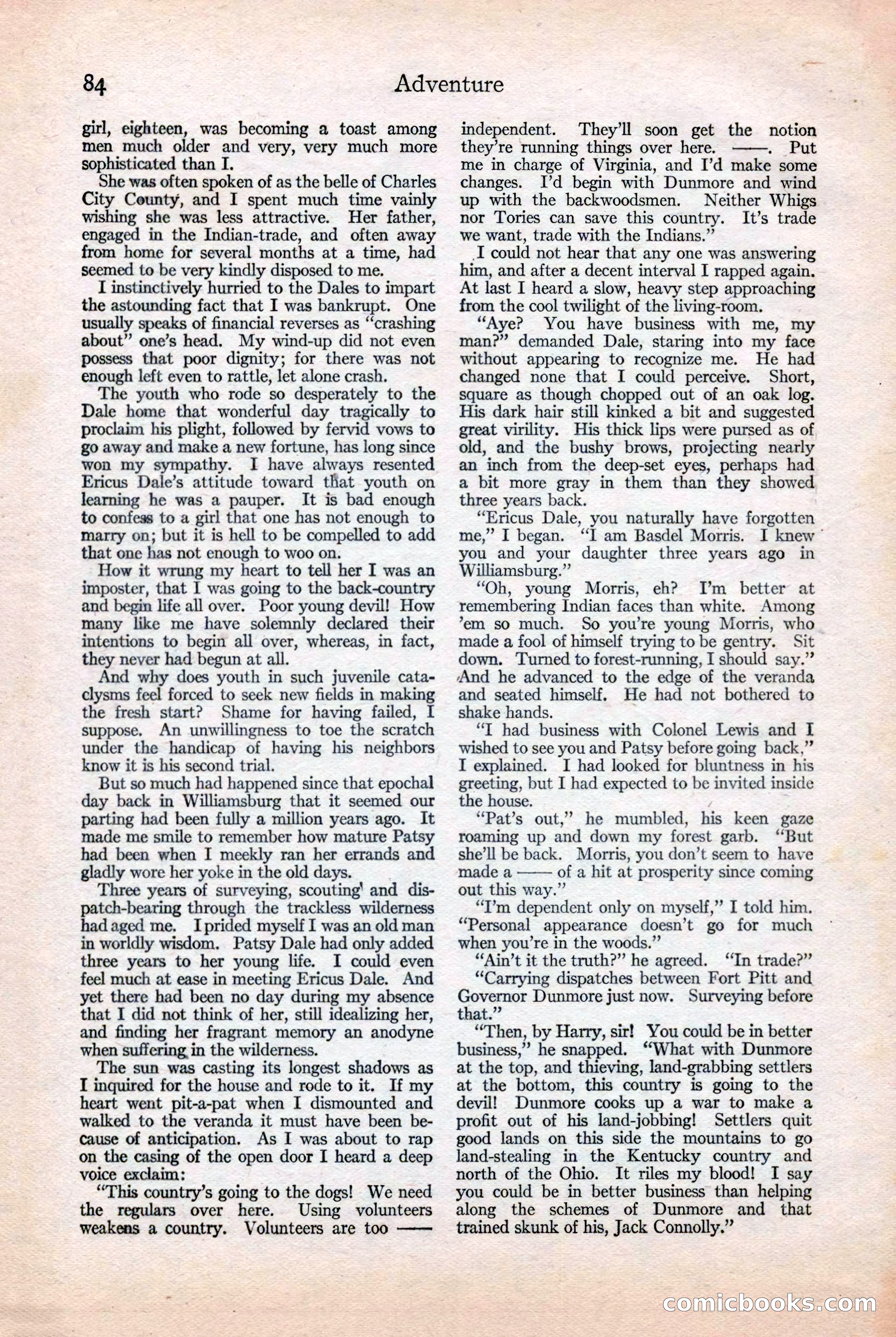 Adventure, December 3, 1920 — page 94 of 172