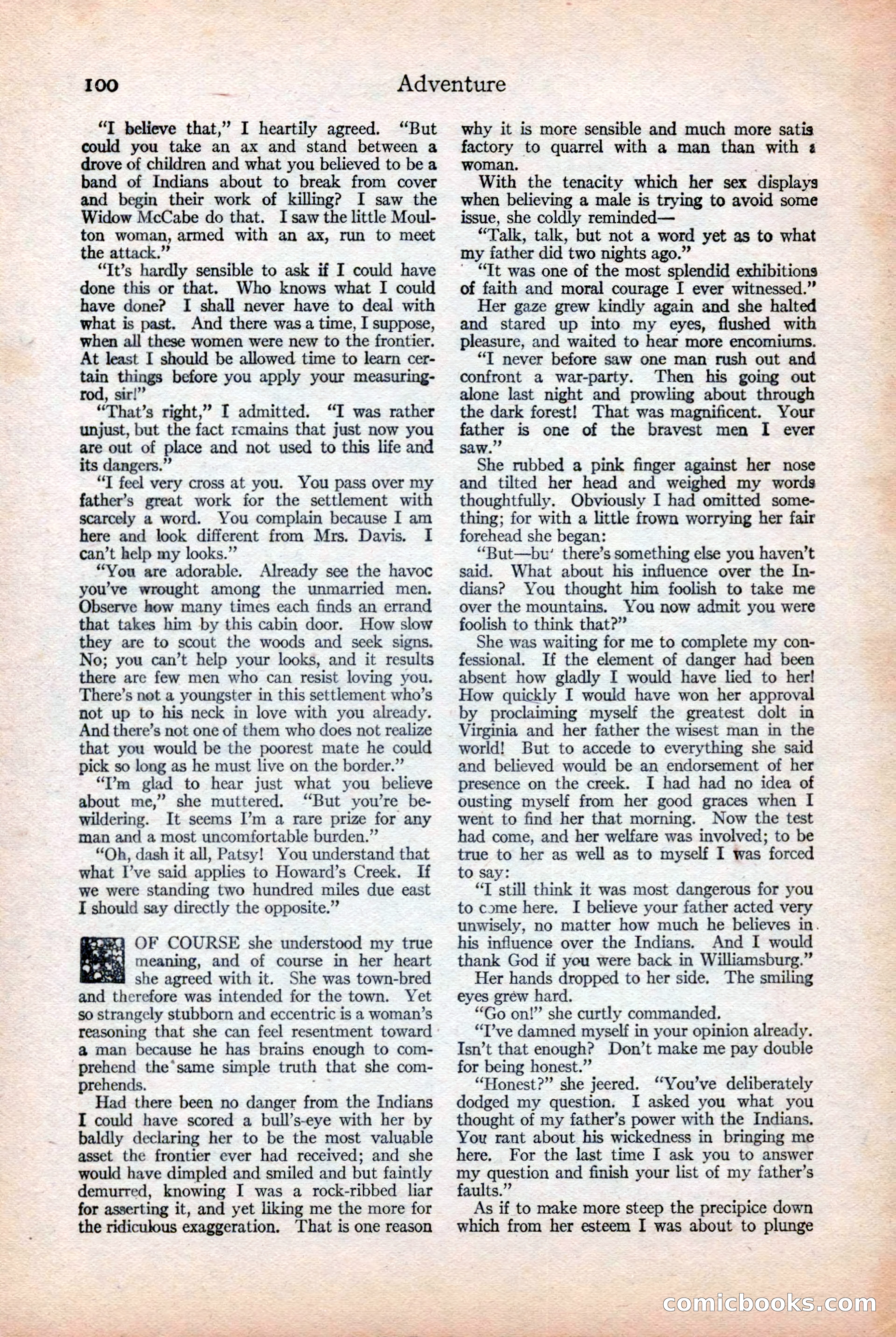 Adventure, December 3, 1920 — page 110 of 172