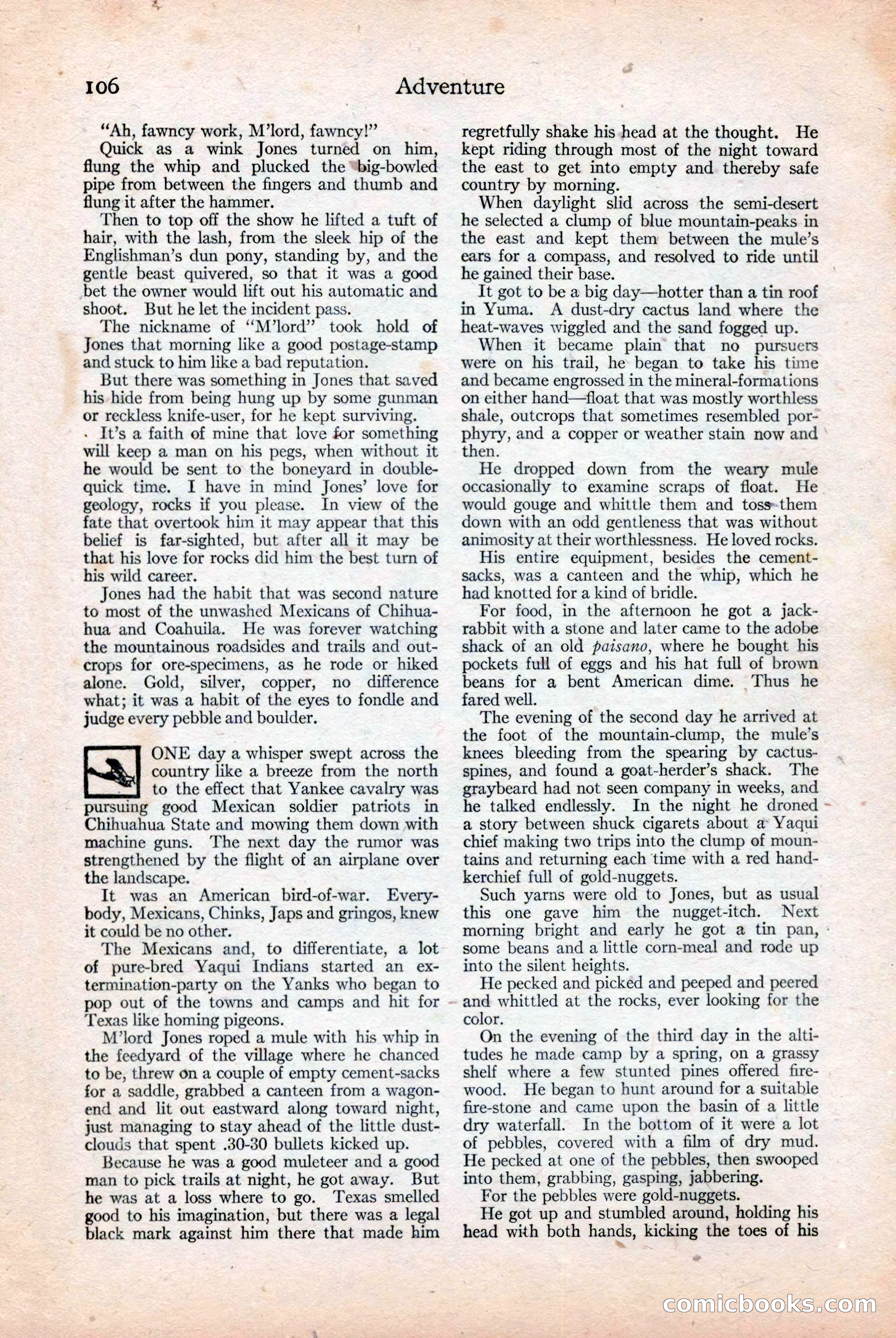 Adventure, December 3, 1920 — page 116 of 172