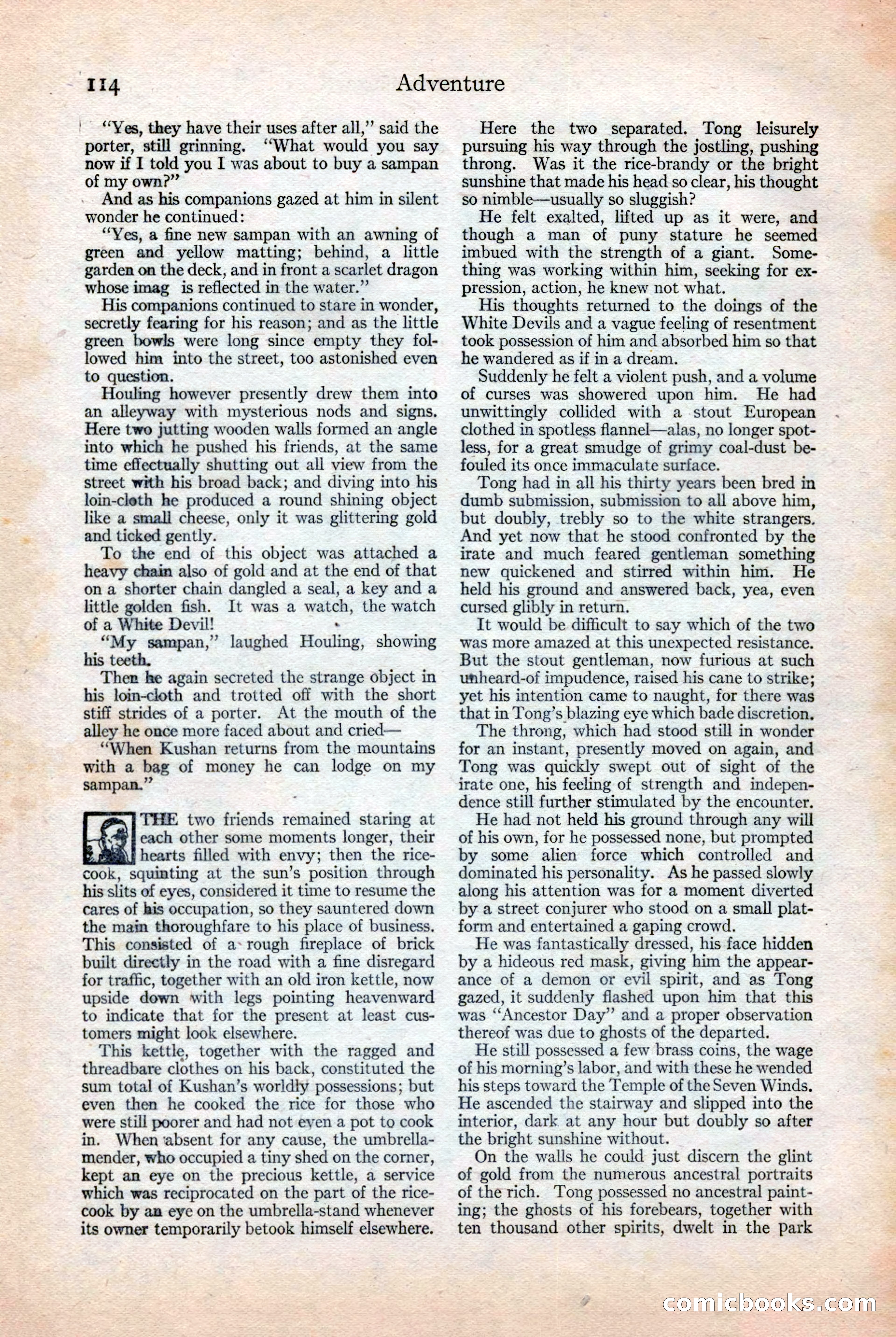 Adventure, December 3, 1920 — page 124 of 172