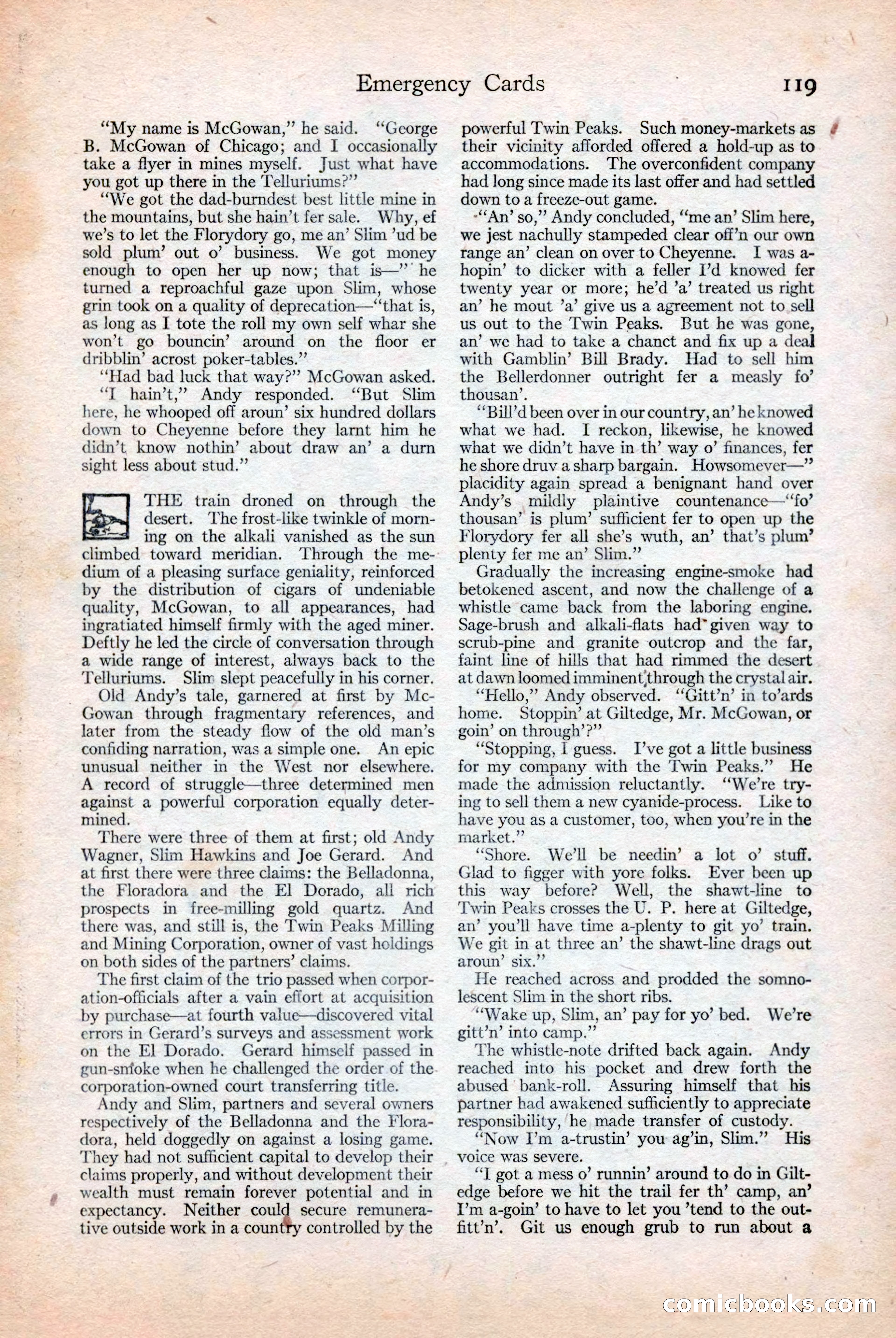 Adventure, December 3, 1920 — page 129 of 172