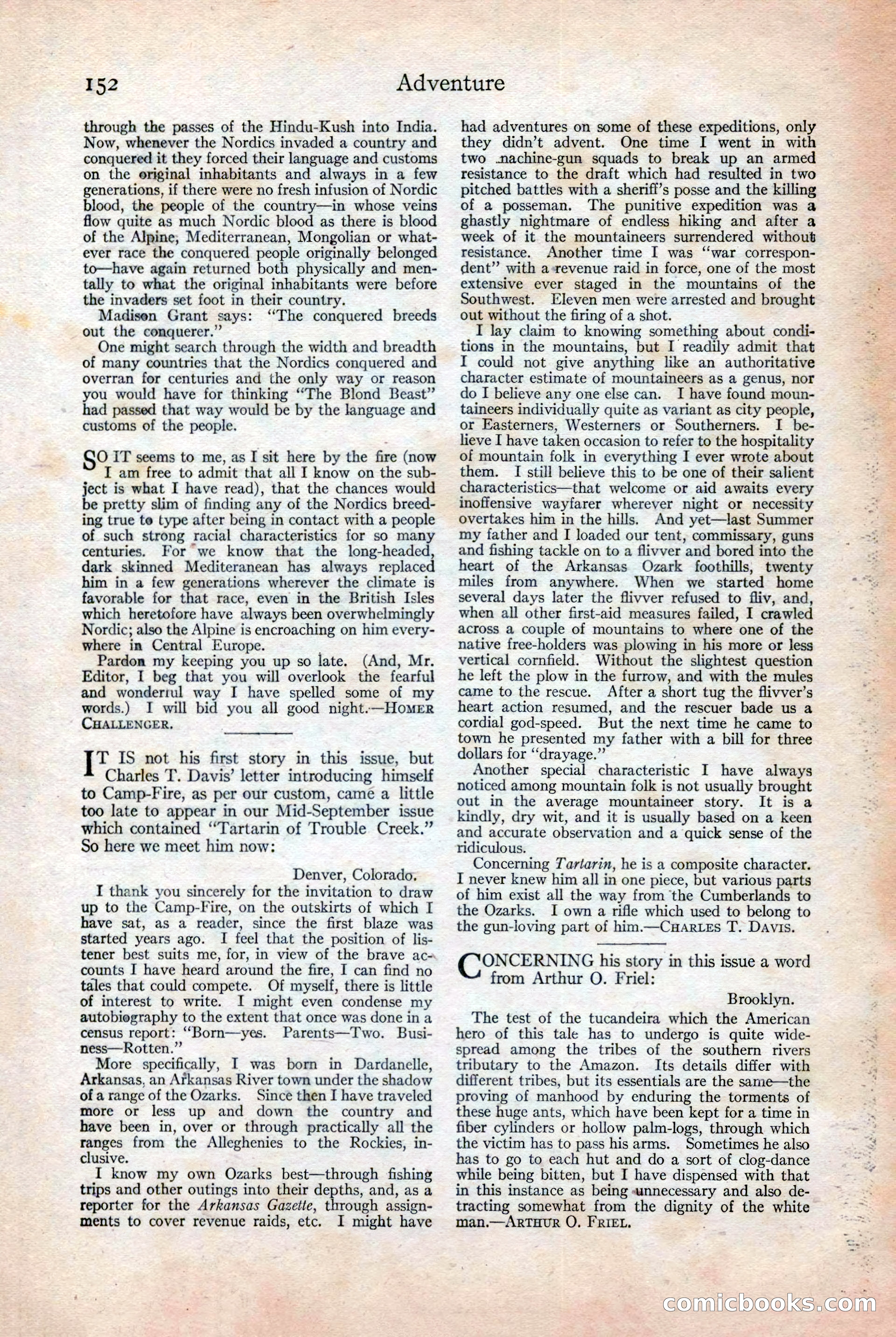 Adventure, December 3, 1920 — page 162 of 172