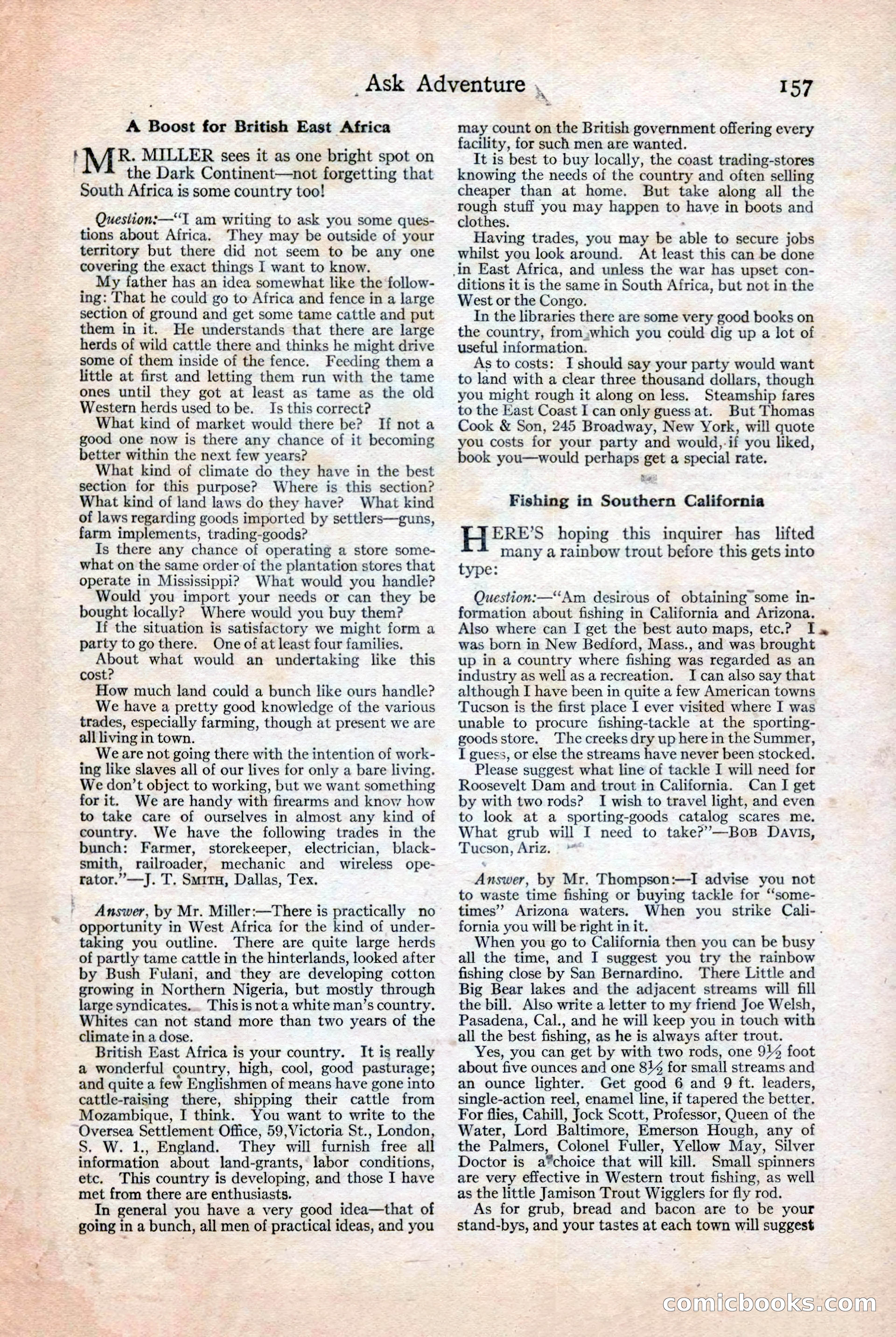 Adventure, December 3, 1920 — page 167 of 172