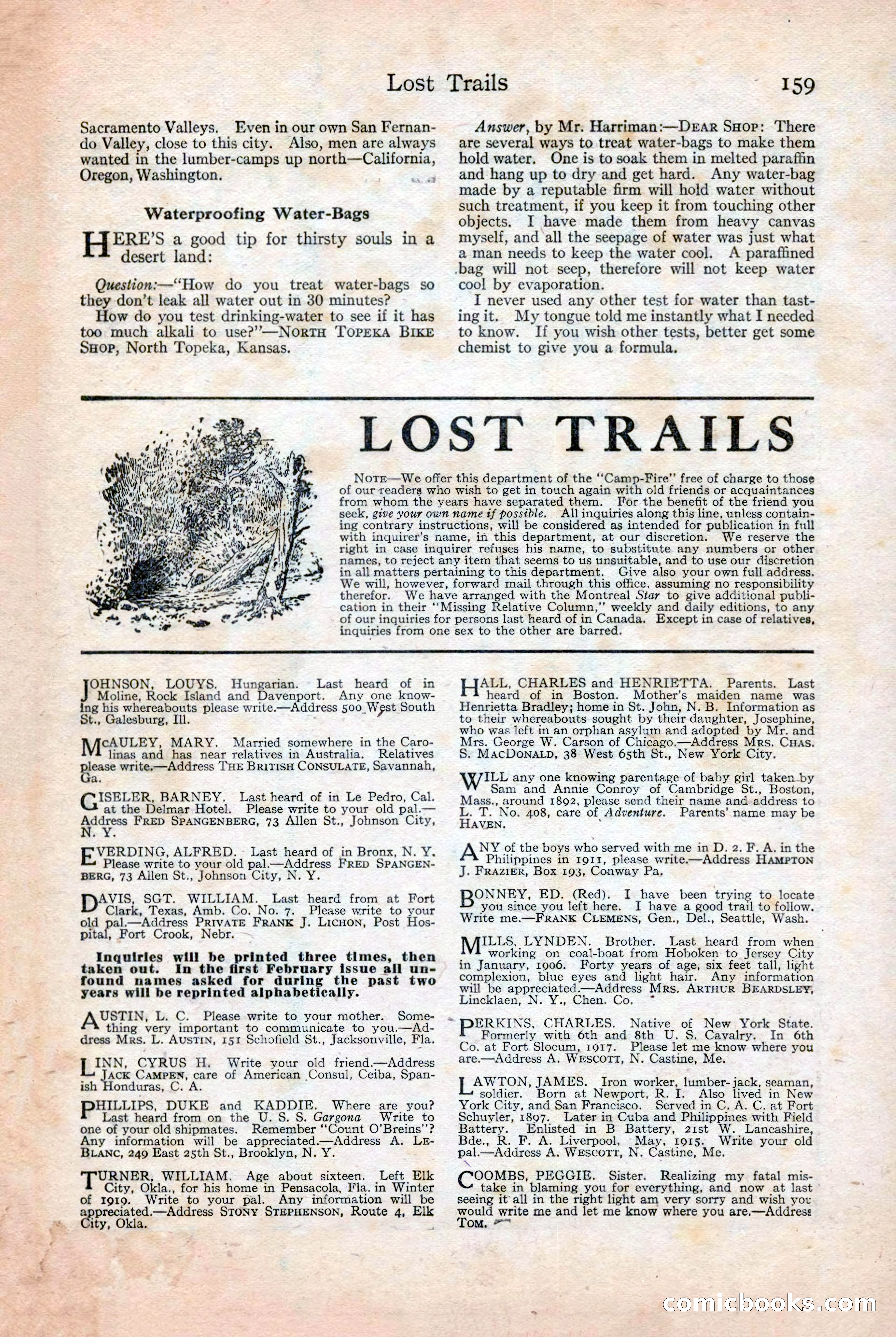 Adventure, December 3, 1920 — page 169 of 172