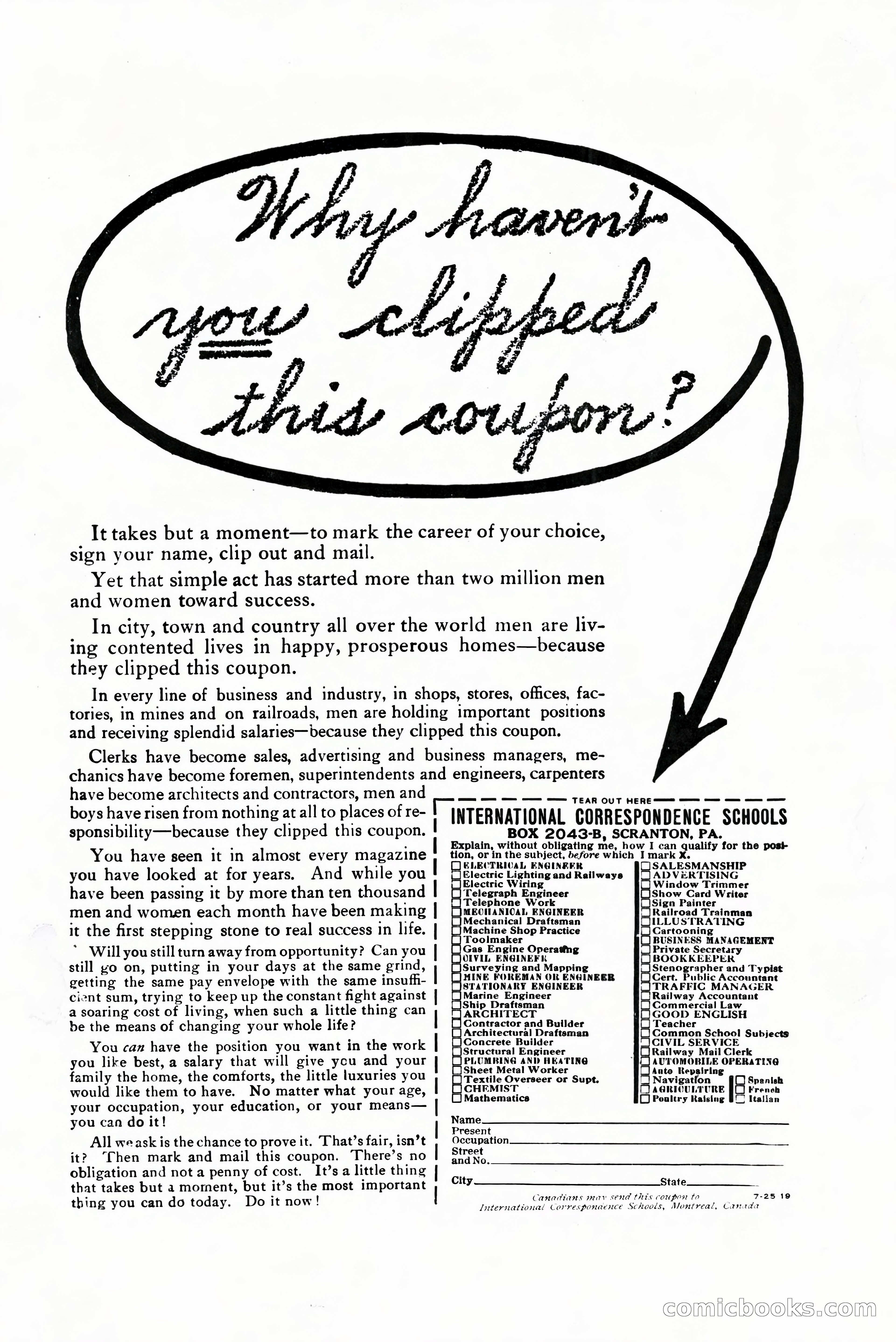 Adventure Magazine Cover, February 3, 1921 — page 199 of 200