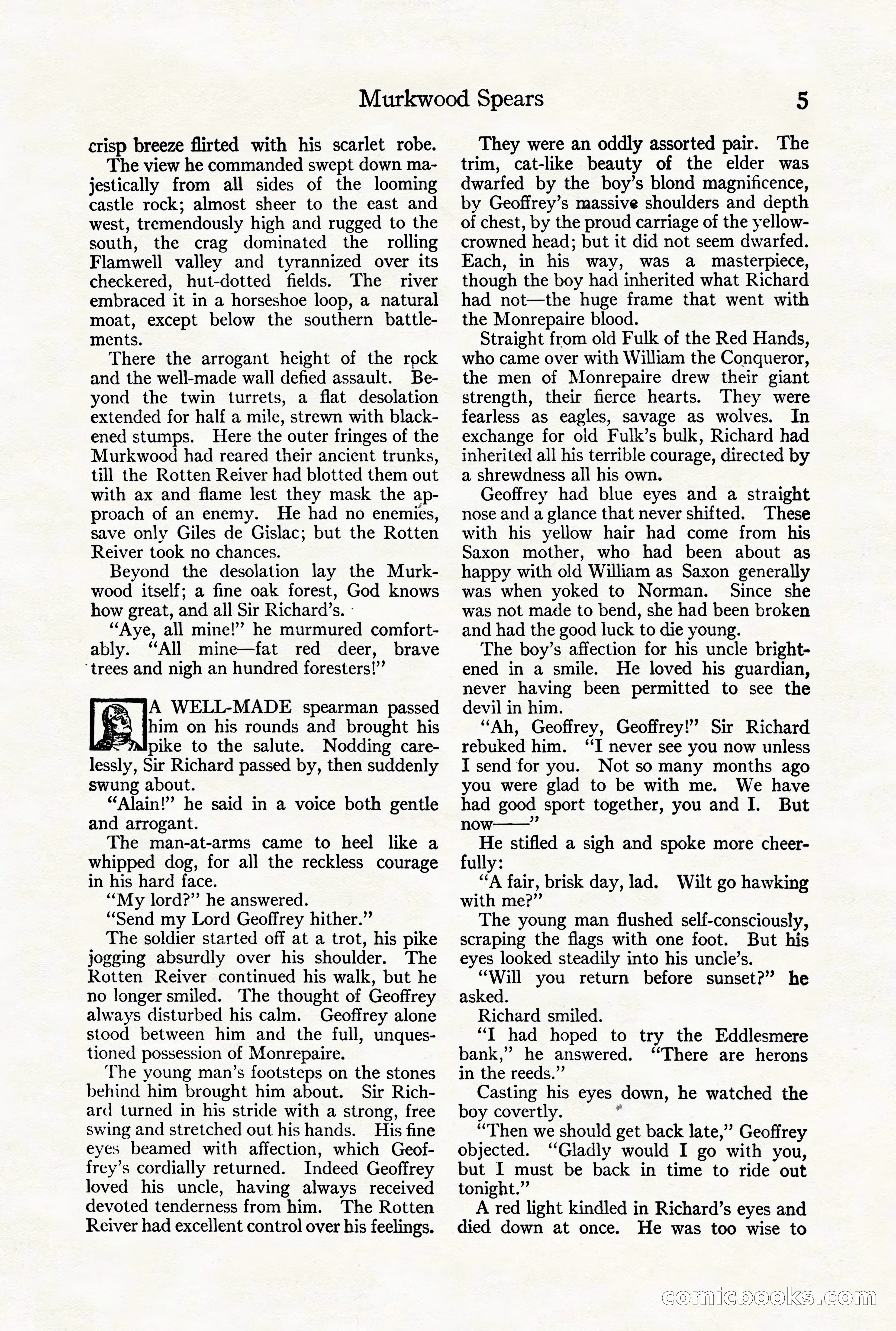 Adventure Magazine Cover, August 18, 1921 — page 11 of 200