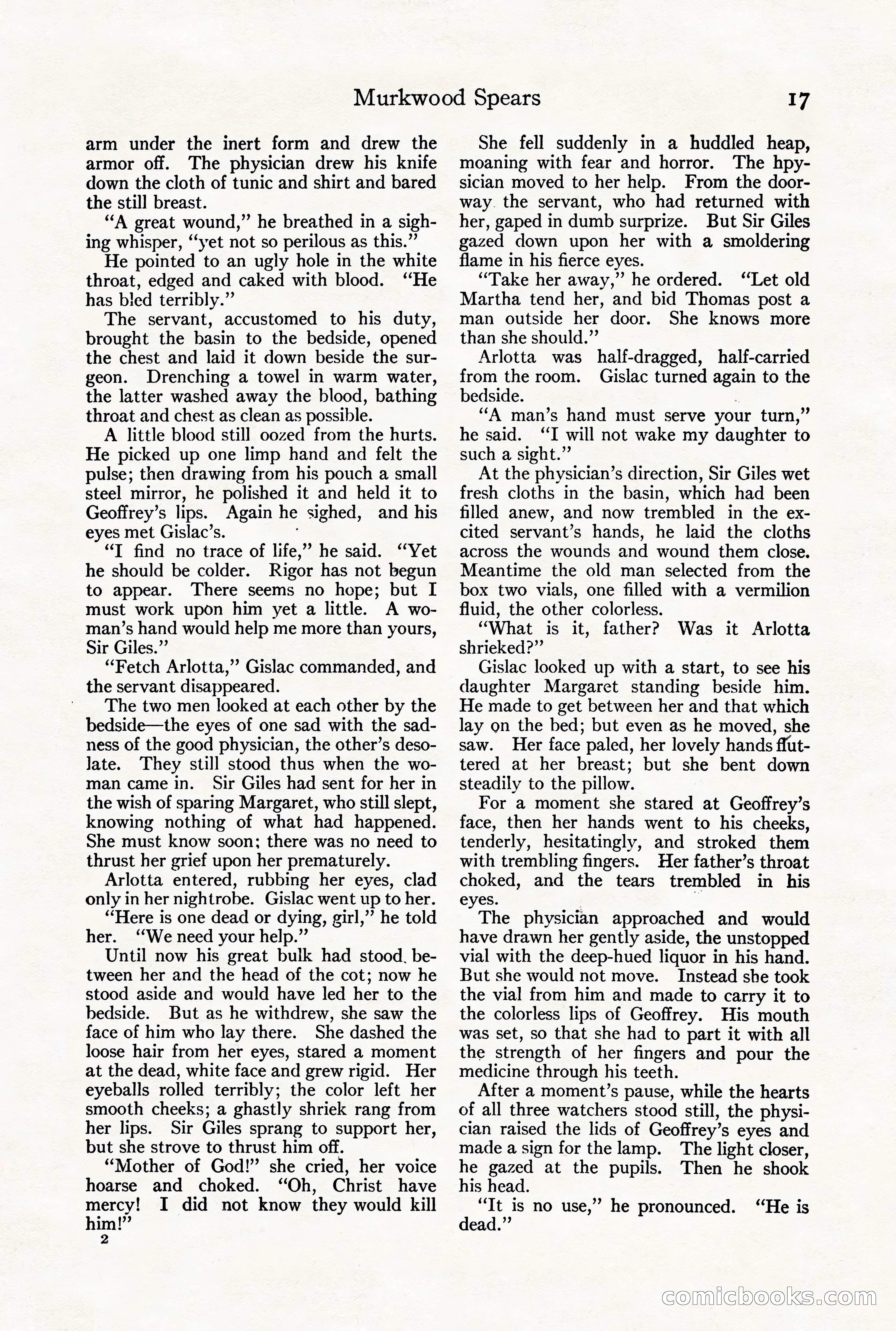Adventure Magazine Cover, August 18, 1921 — page 23 of 200