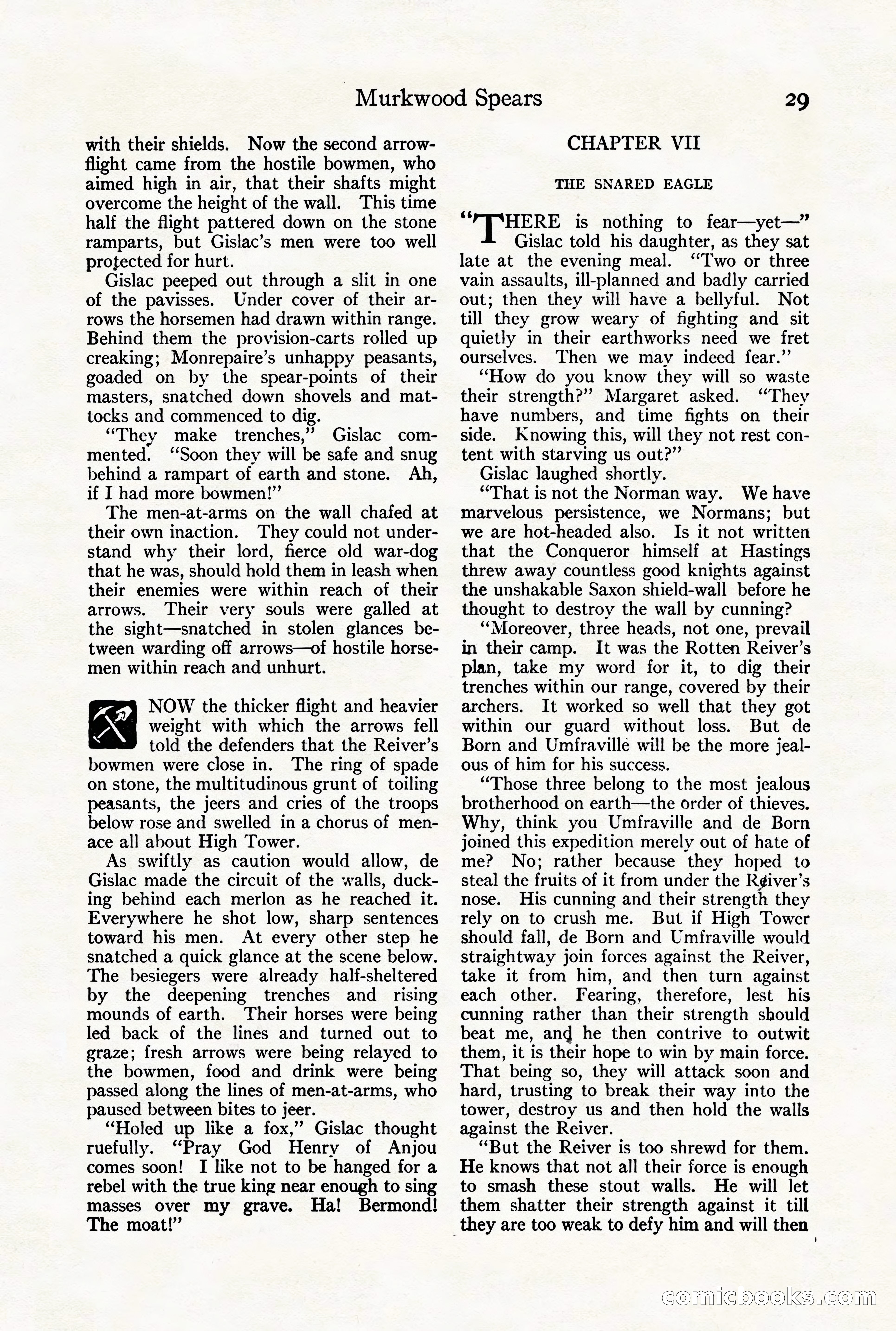 Adventure Magazine Cover, August 18, 1921 — page 35 of 200