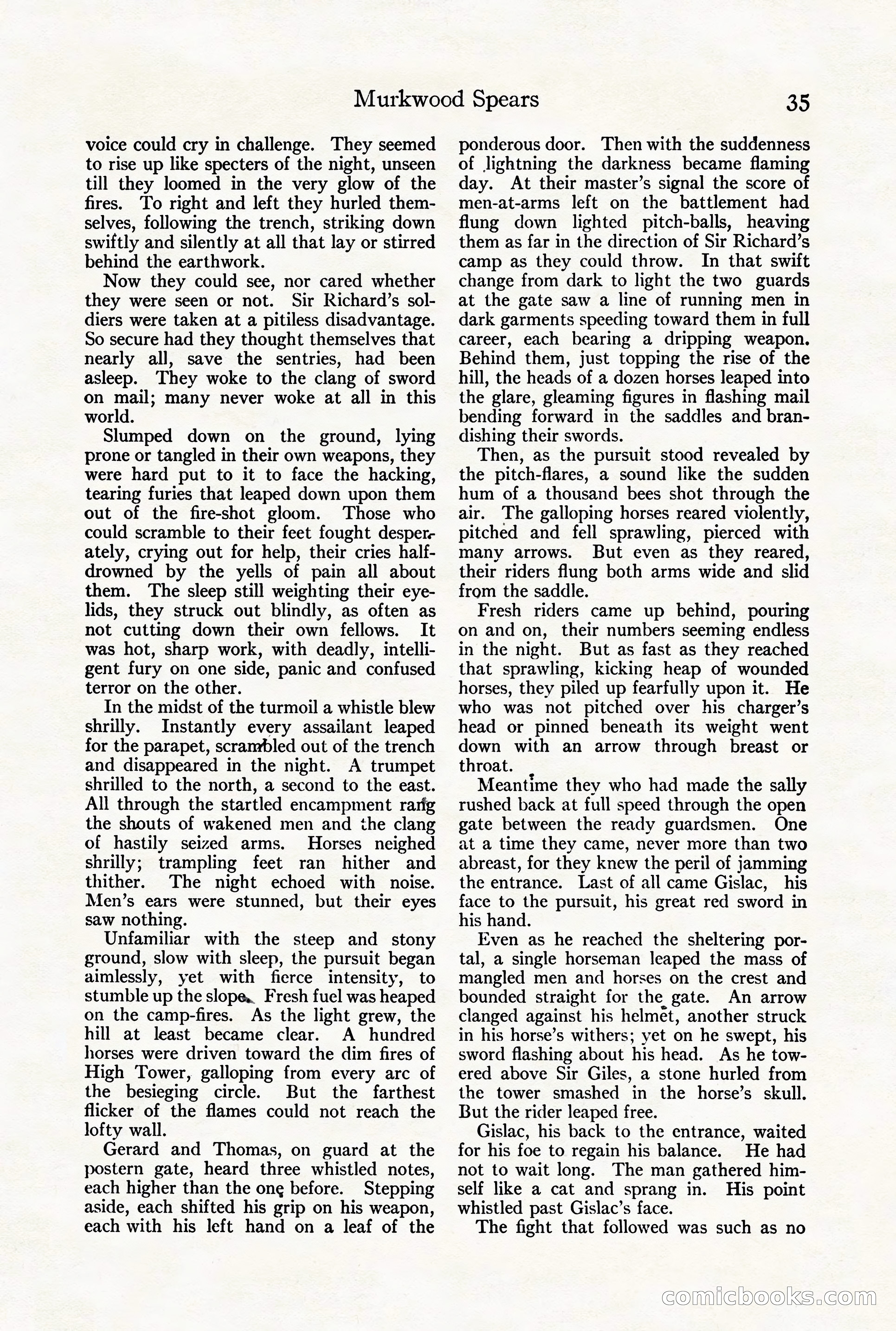 Adventure Magazine Cover, August 18, 1921 — page 41 of 200