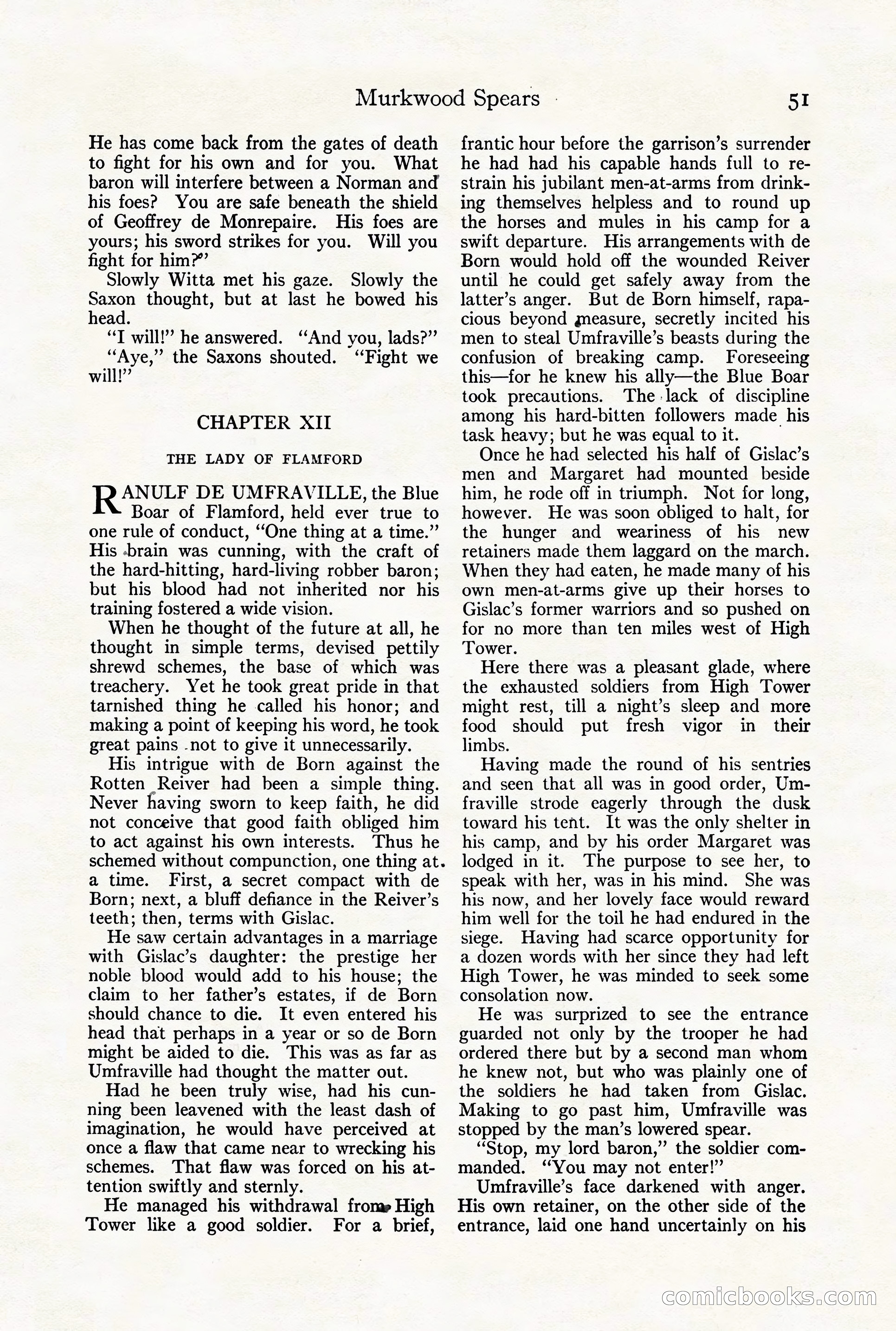 Adventure Magazine Cover, August 18, 1921 — page 57 of 200