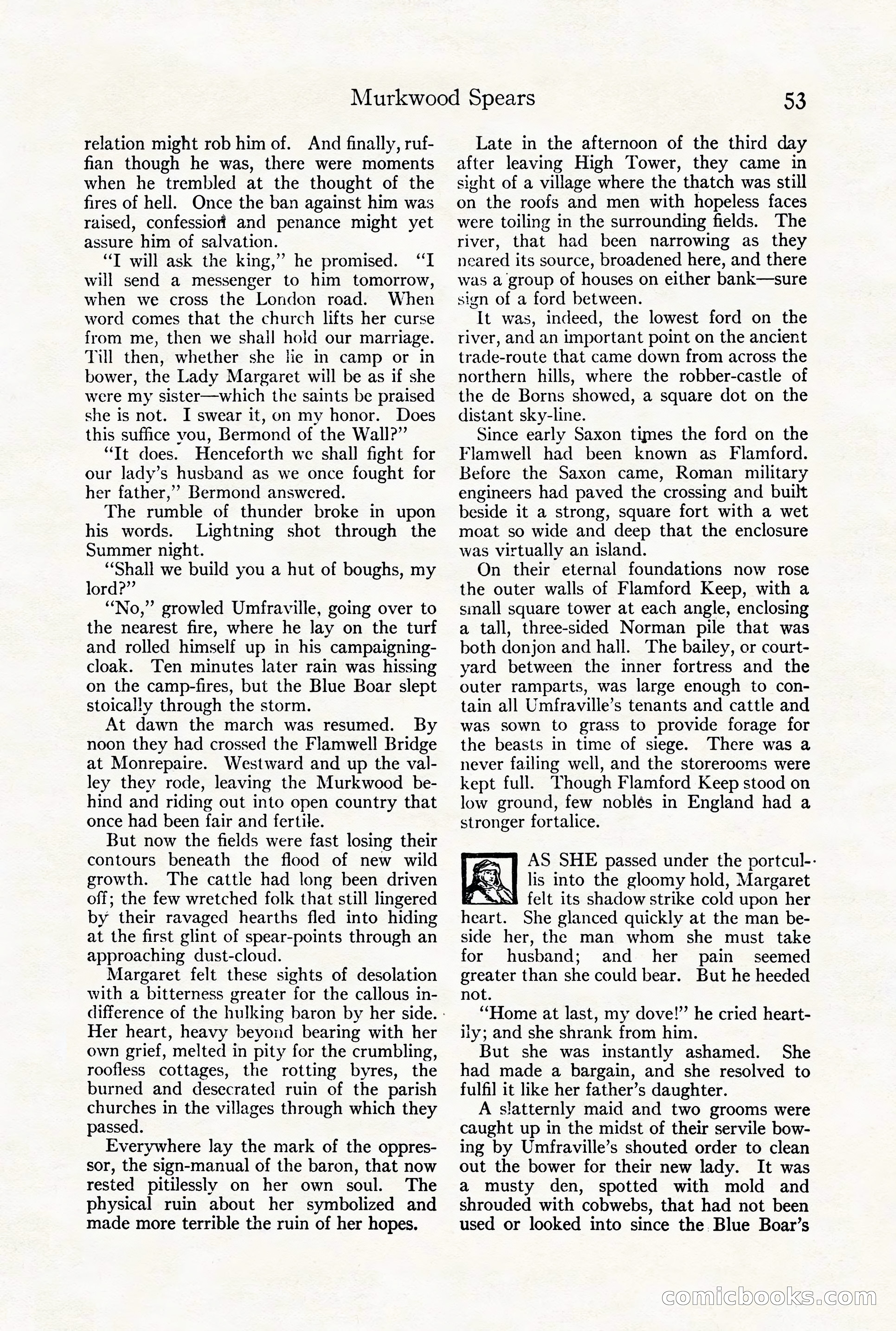 Adventure Magazine Cover, August 18, 1921 — page 59 of 200