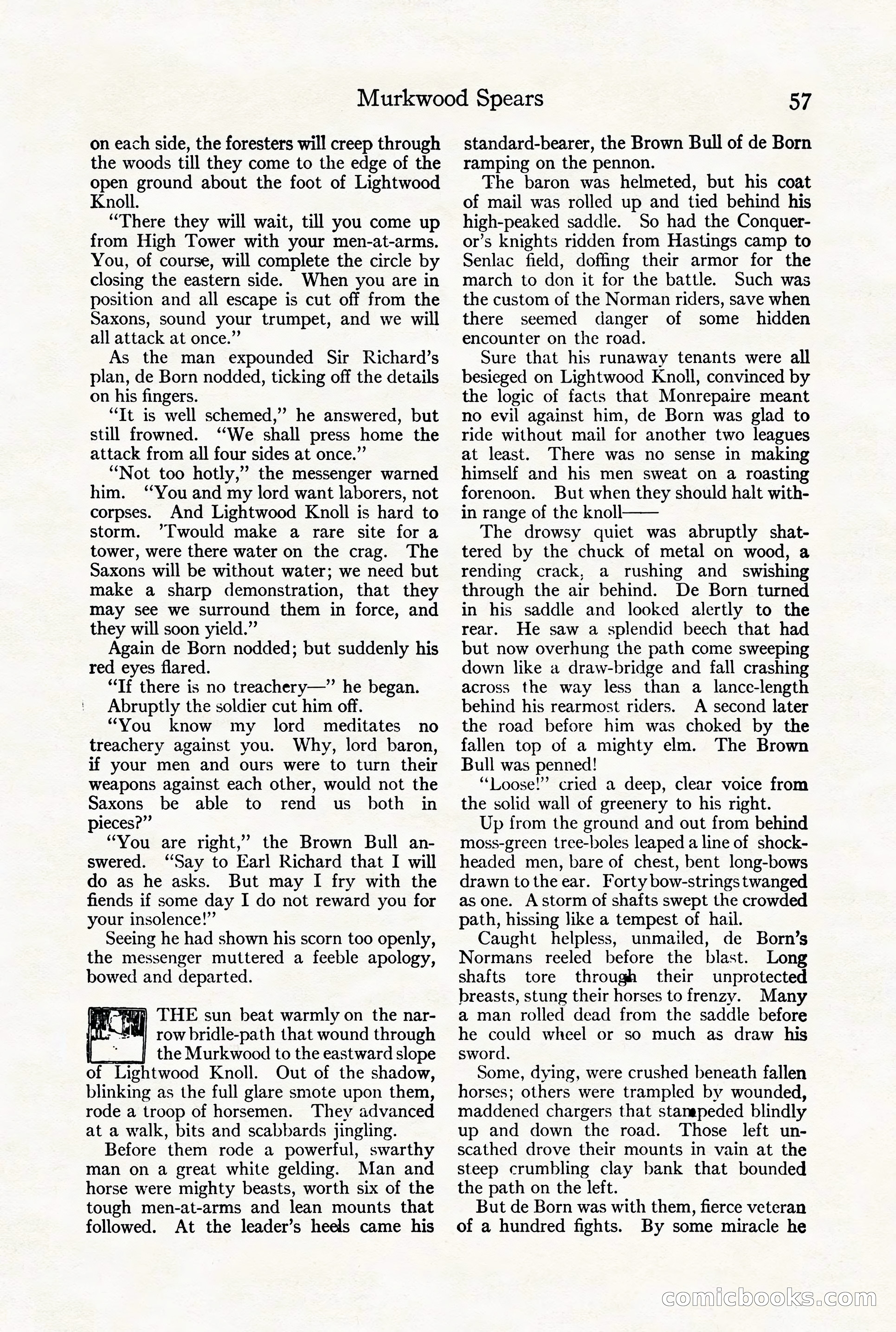 Adventure Magazine Cover, August 18, 1921 — page 63 of 200