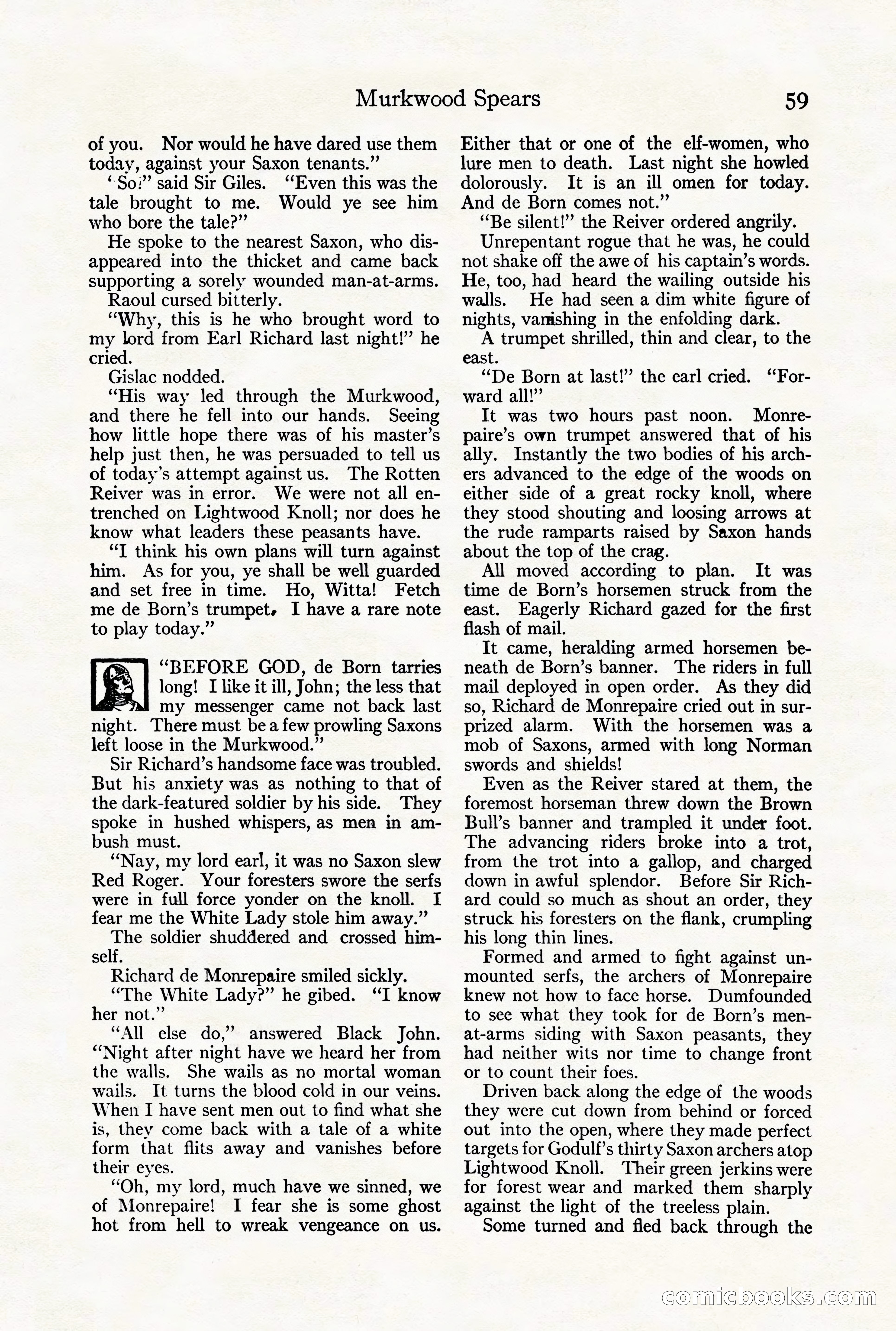 Adventure Magazine Cover, August 18, 1921 — page 65 of 200
