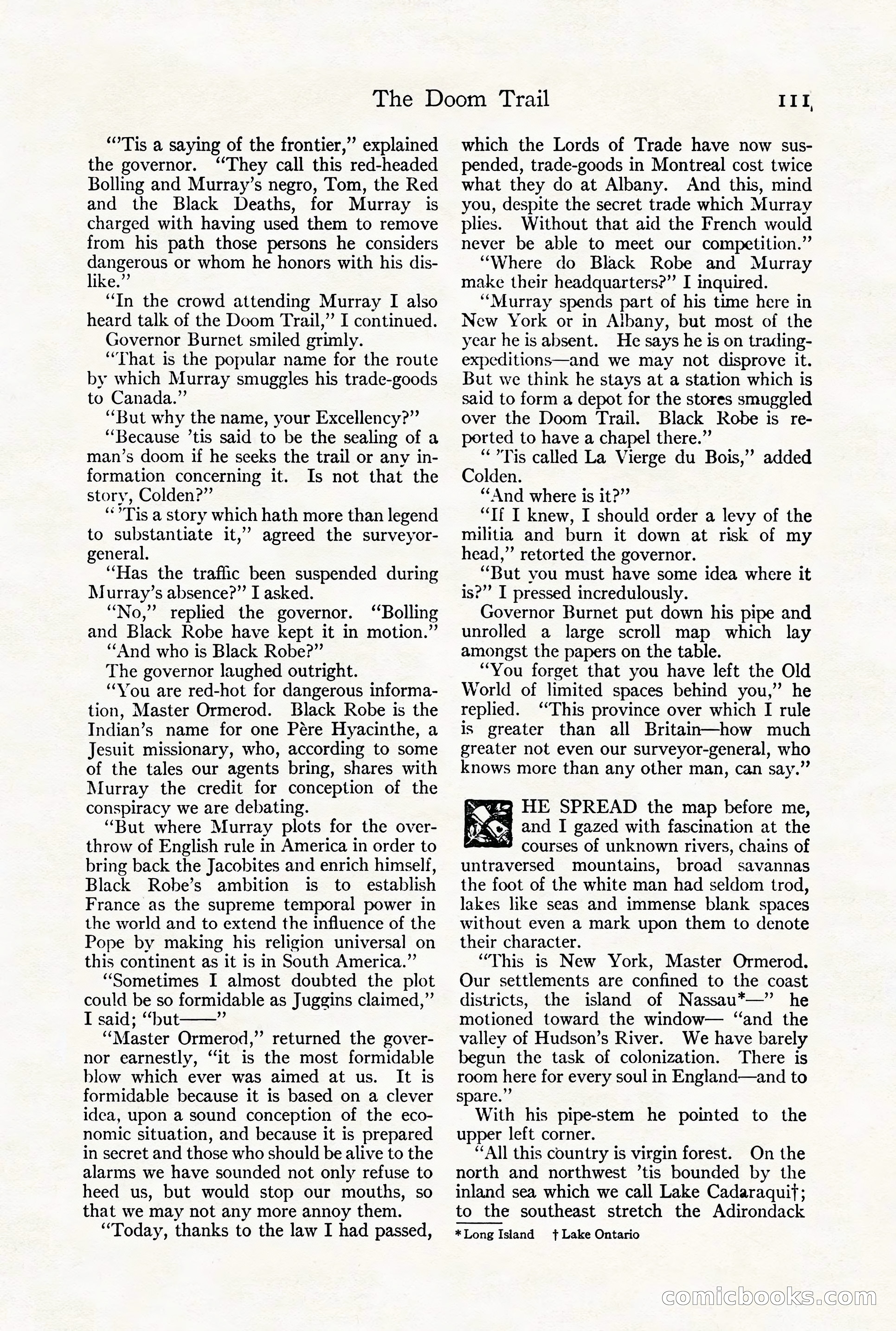 Adventure Magazine Cover, August 18, 1921 — page 117 of 200