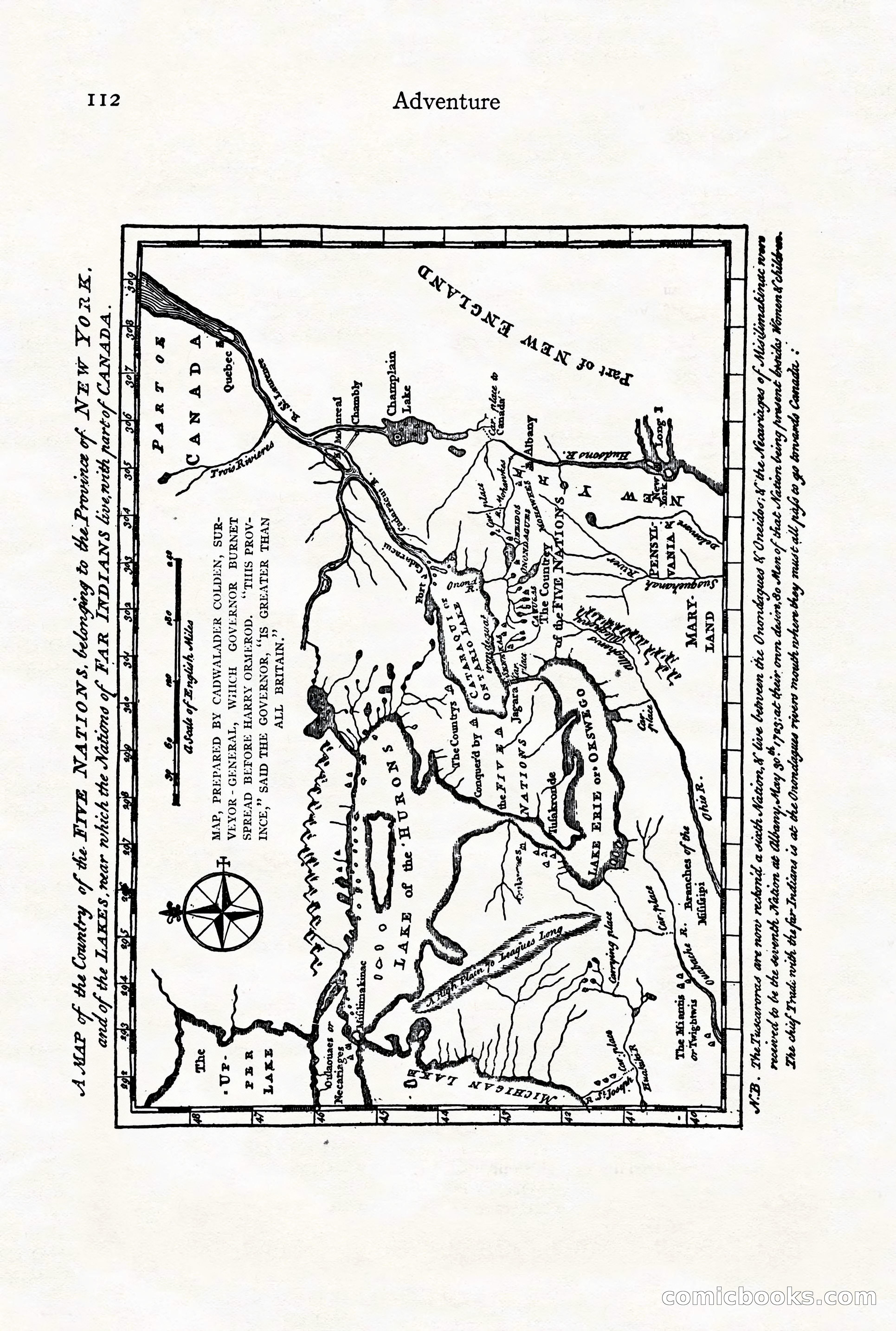 Adventure Magazine Cover, August 18, 1921 — page 118 of 200