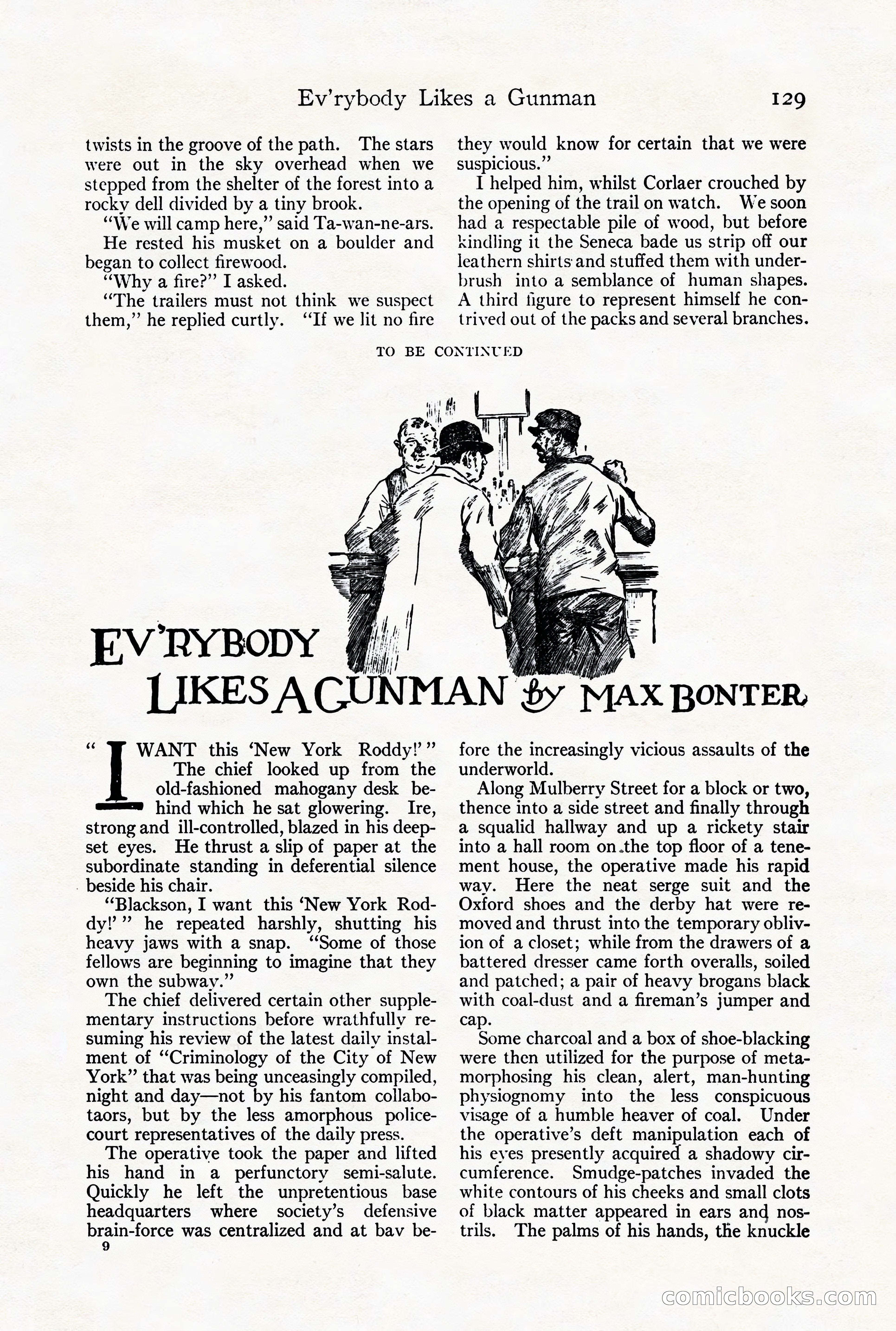 Adventure Magazine Cover, August 18, 1921 — page 135 of 200