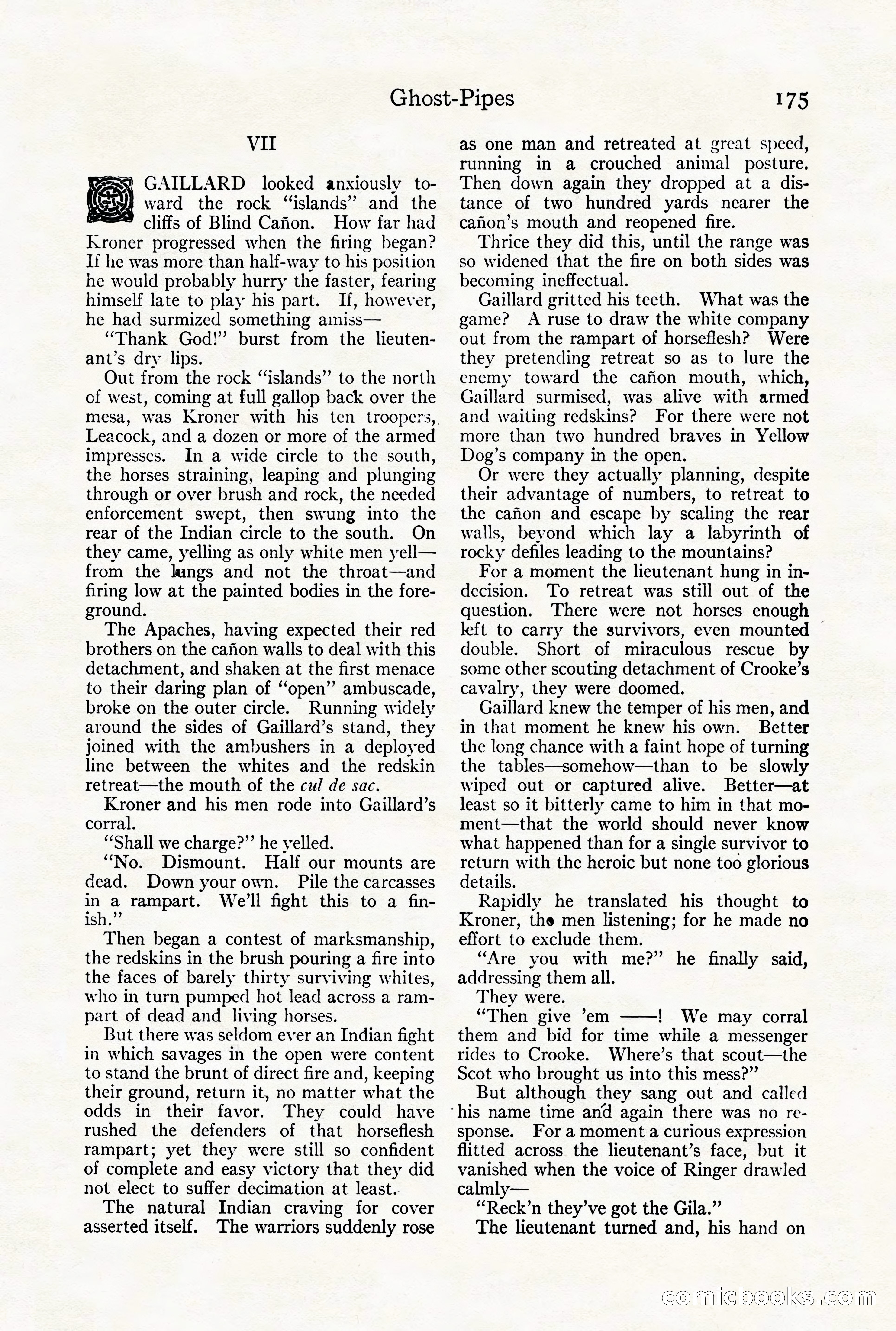 Adventure Magazine Cover, August 18, 1921 — page 181 of 200