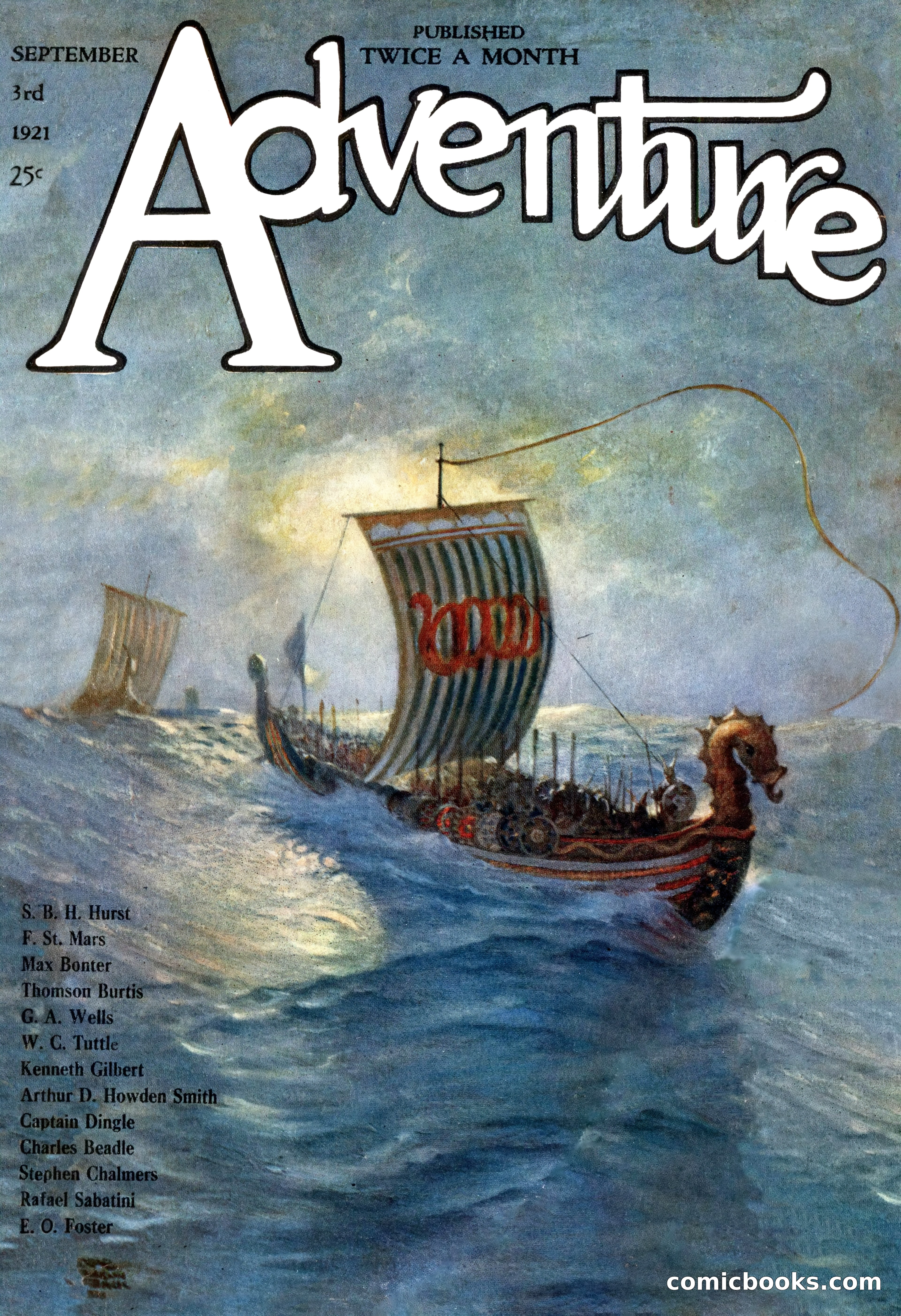 Adventure Magazine Cover