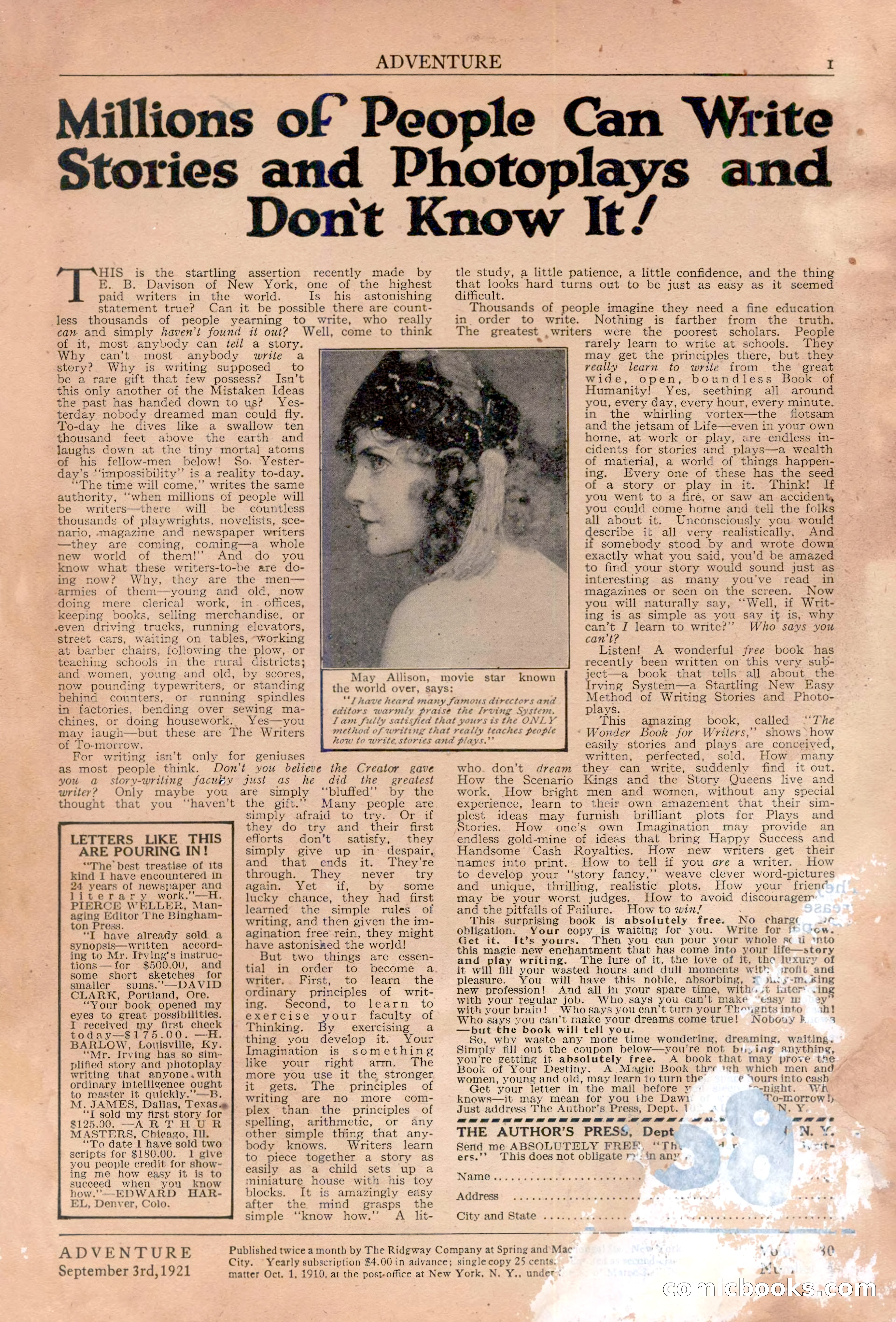 Adventure Magazine Cover — page 3 of 200