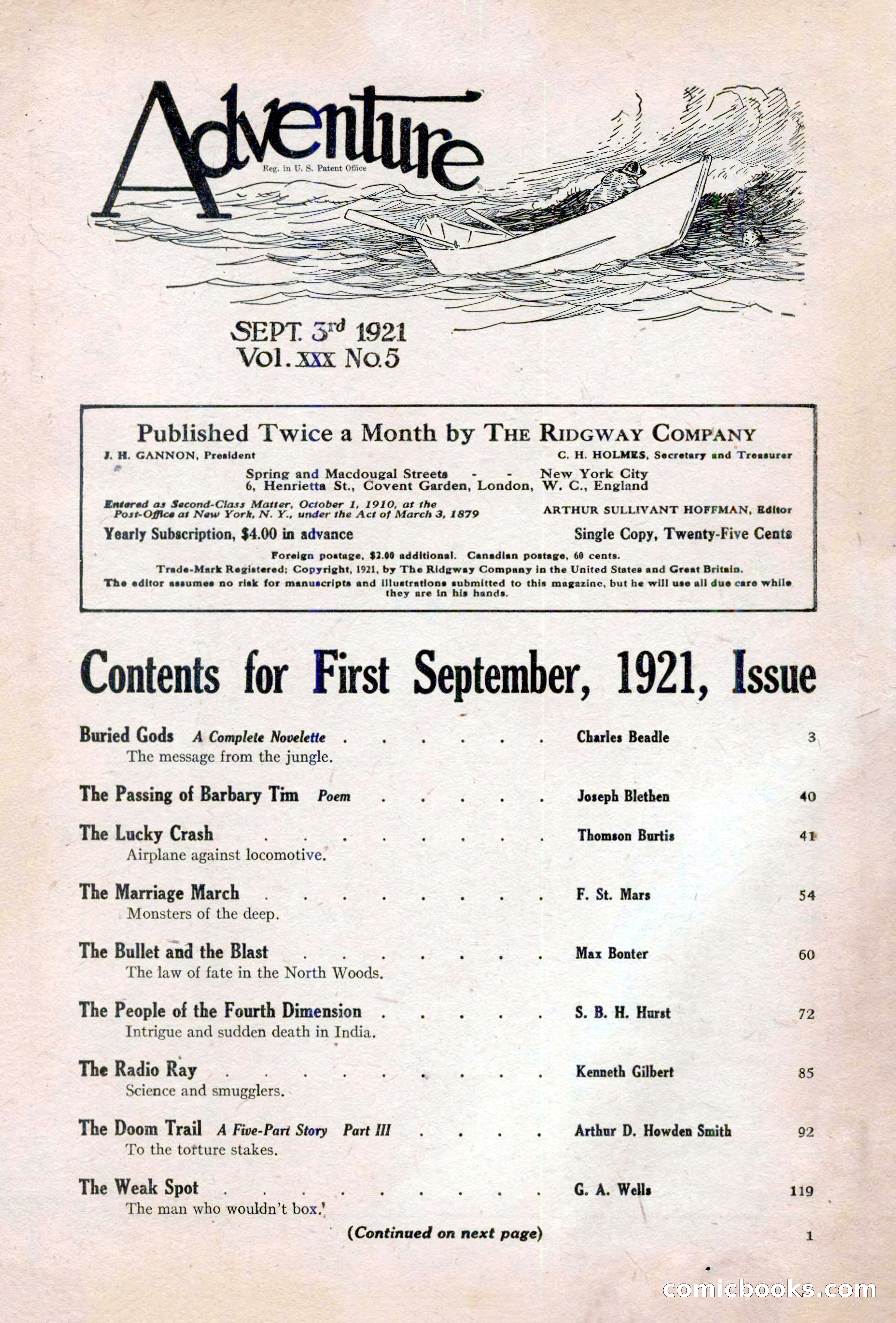 Adventure Magazine Cover — page 7 of 200