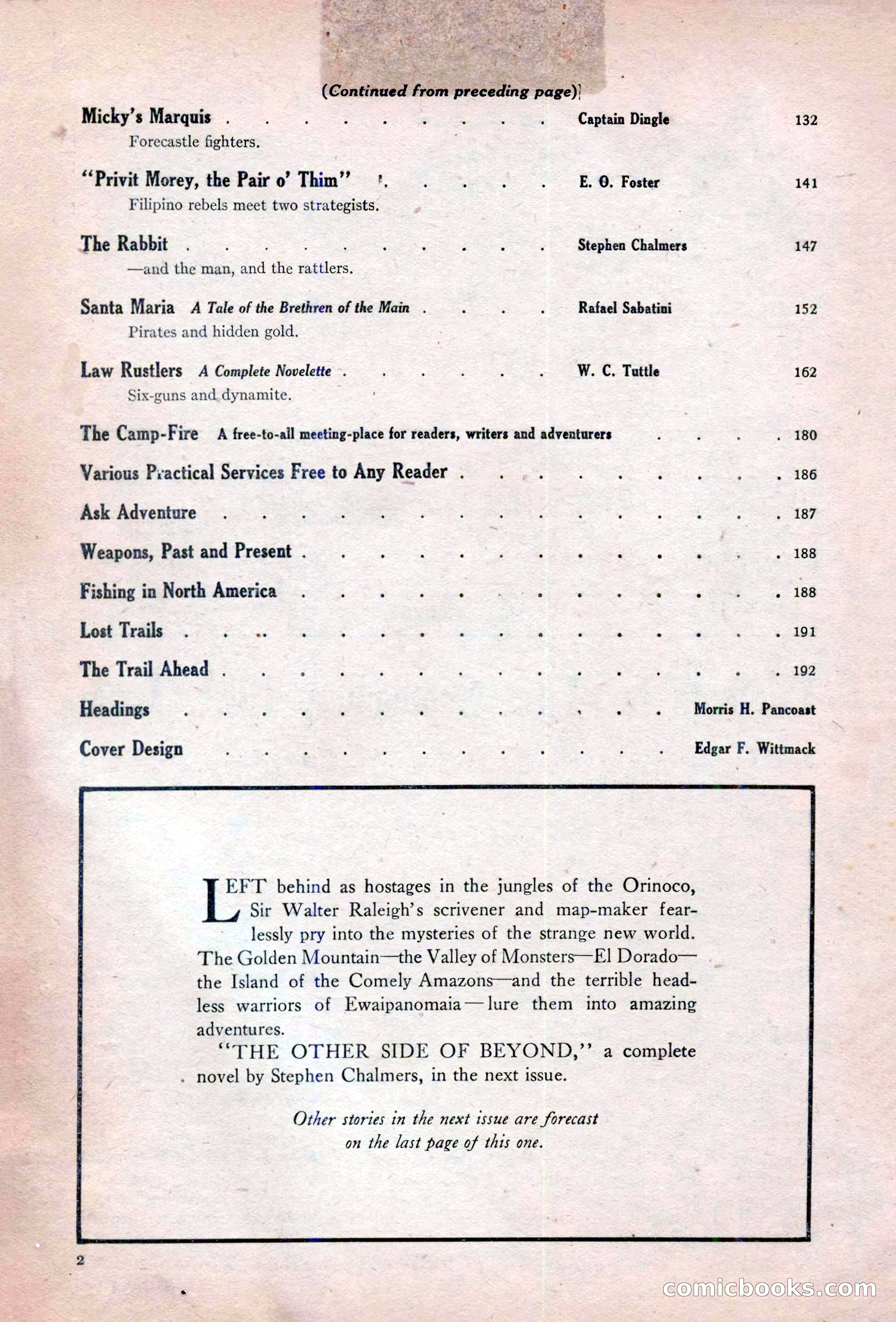 Adventure Magazine Cover — page 8 of 200