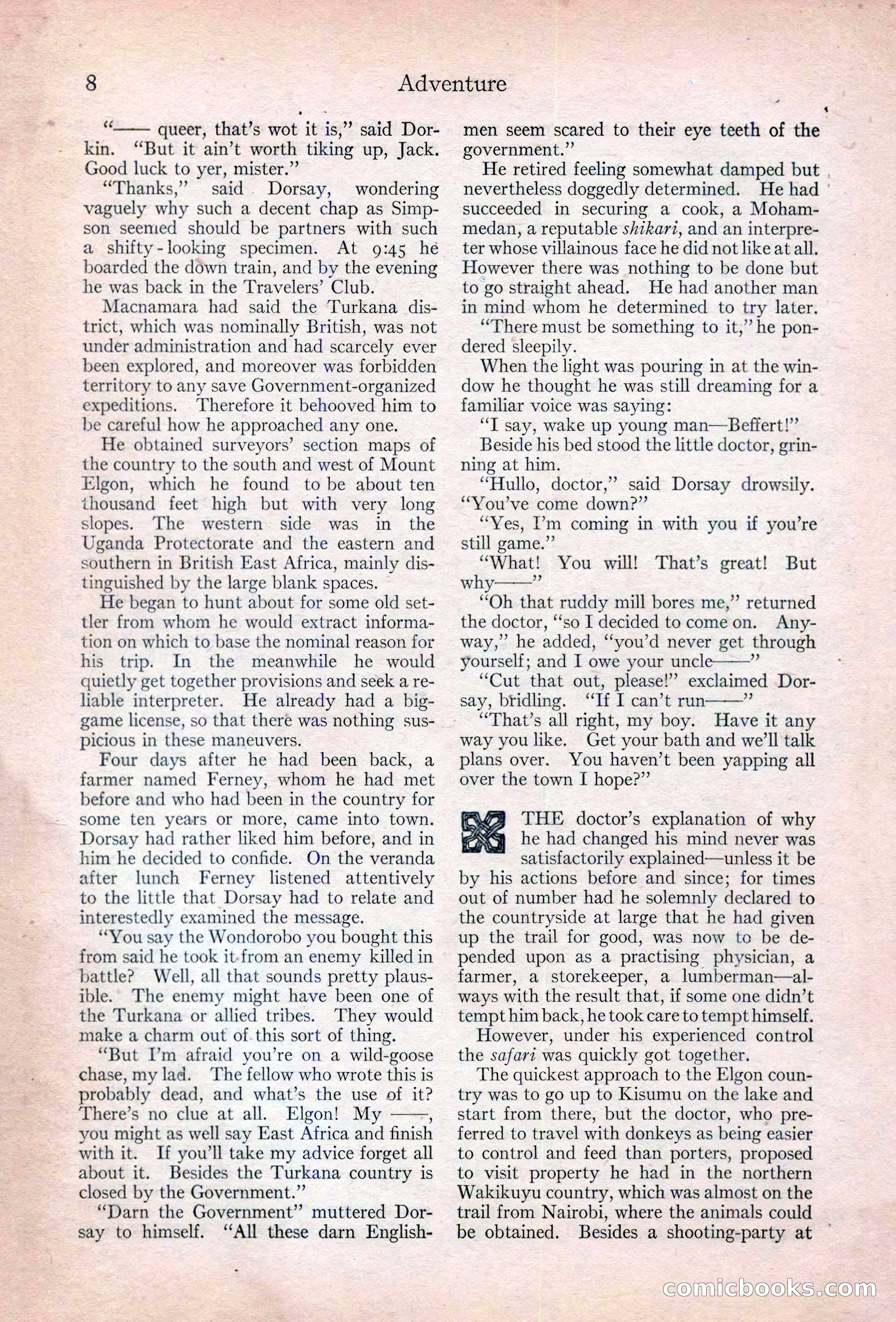 Adventure Magazine Cover — page 14 of 200
