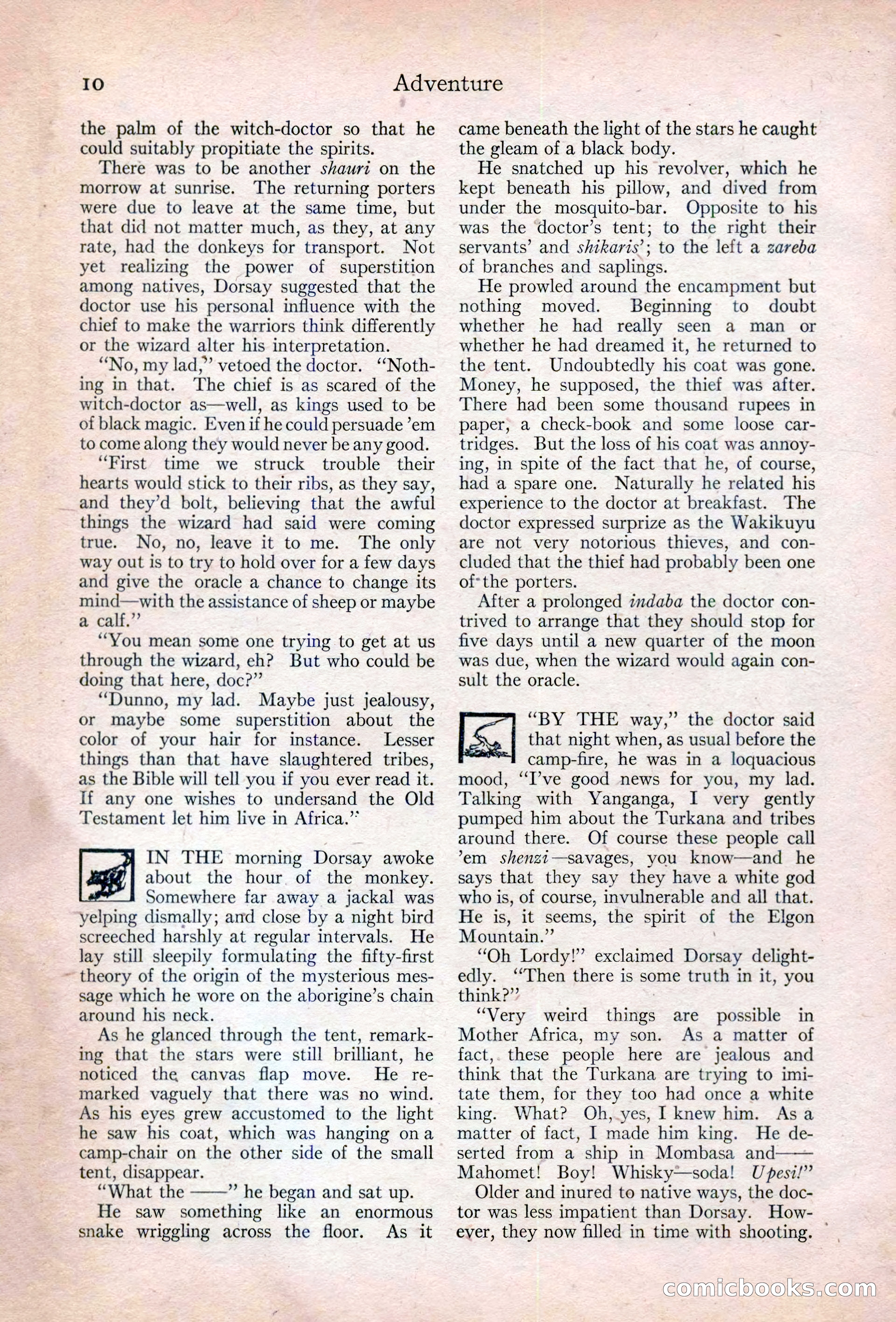 Adventure Magazine Cover — page 16 of 200