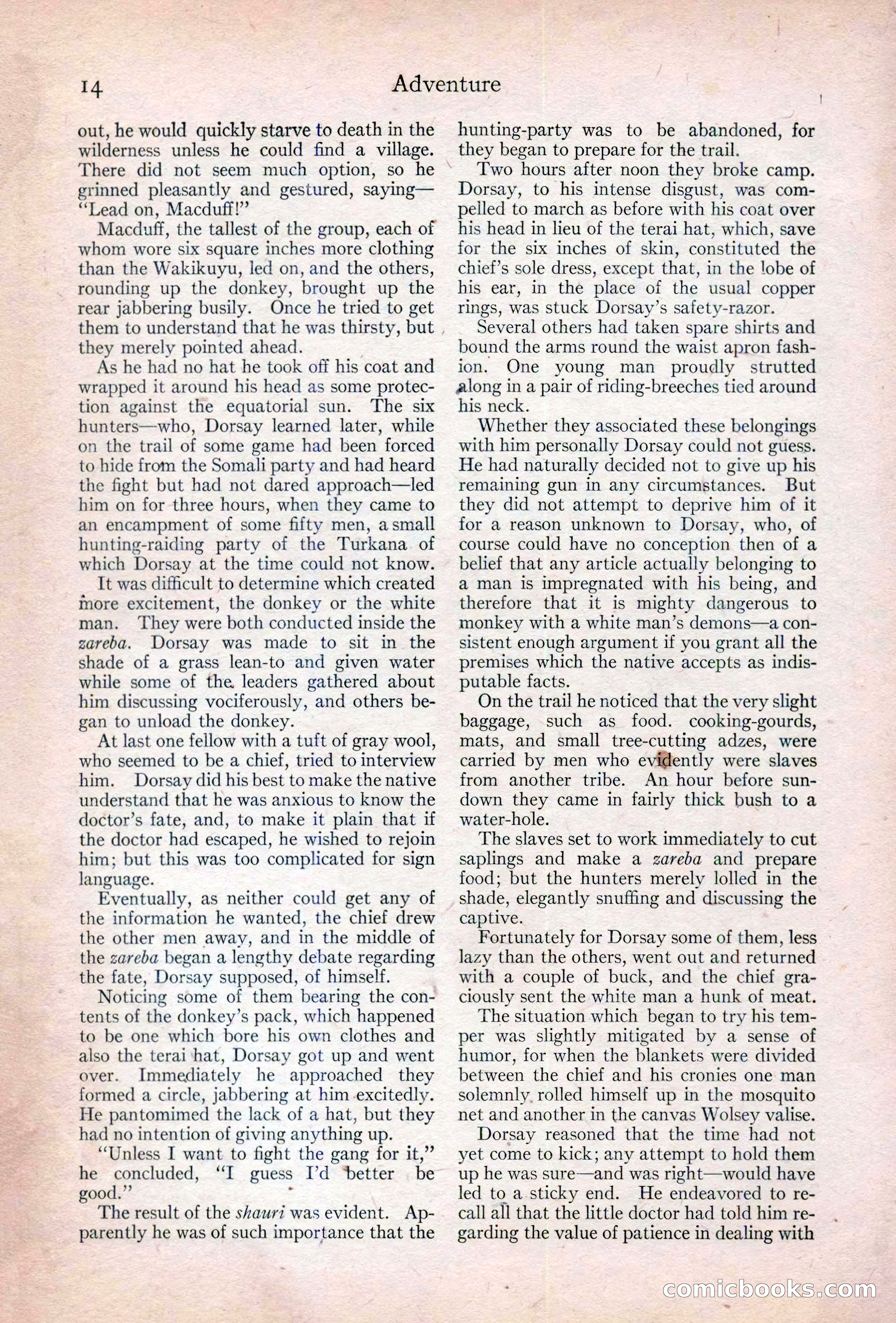 Adventure Magazine Cover — page 20 of 200