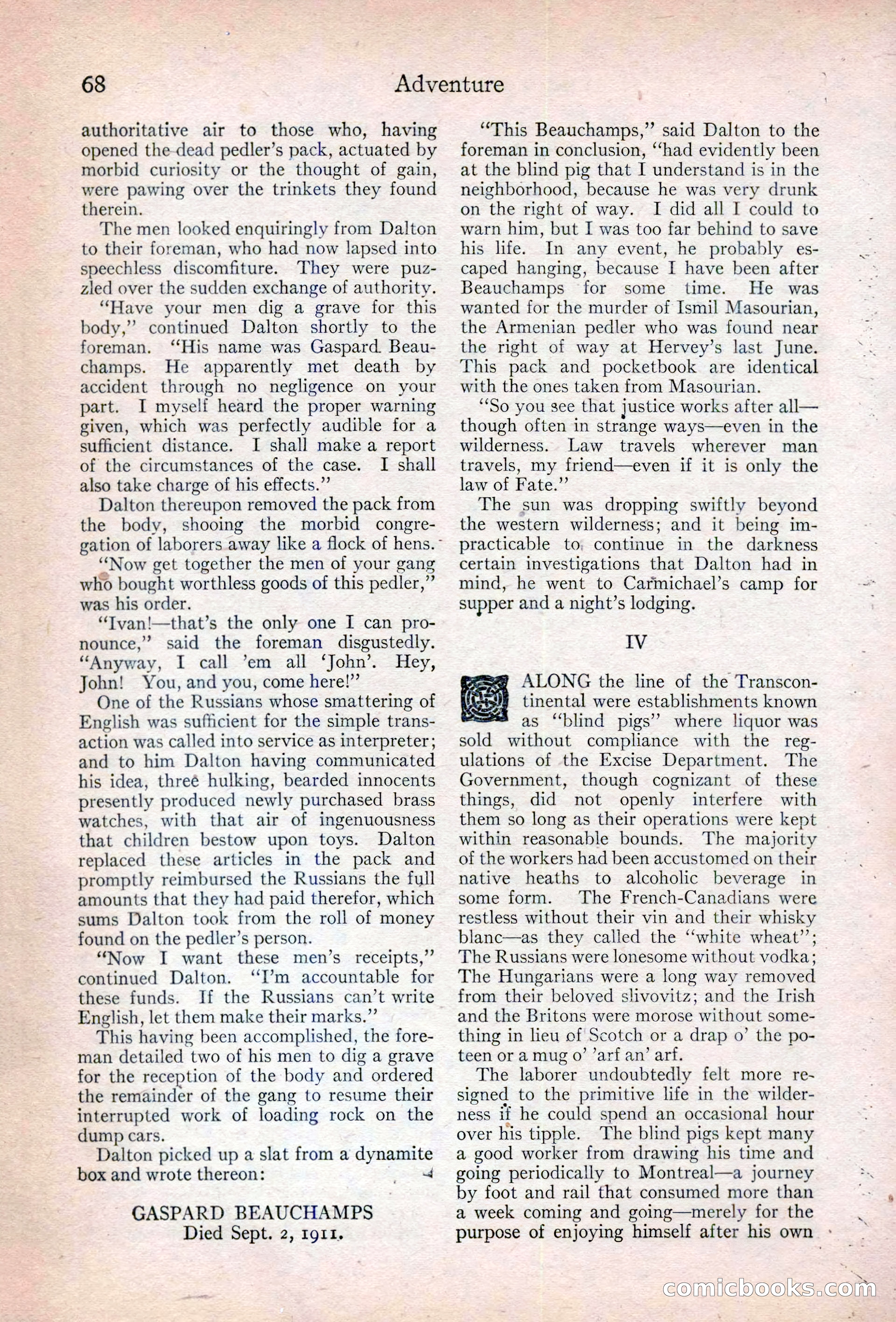 Adventure Magazine Cover — page 74 of 200