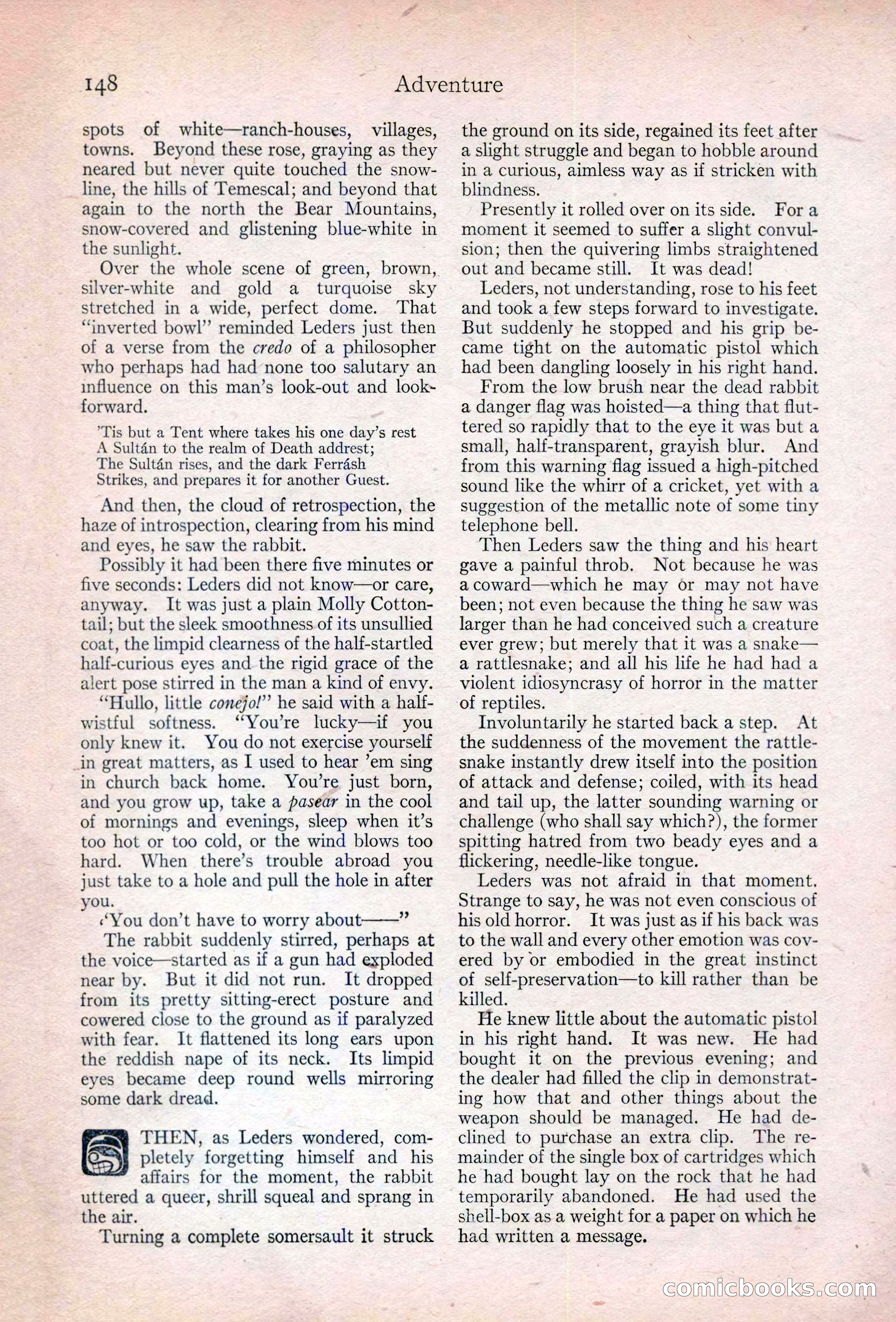 Adventure Magazine Cover — page 154 of 200