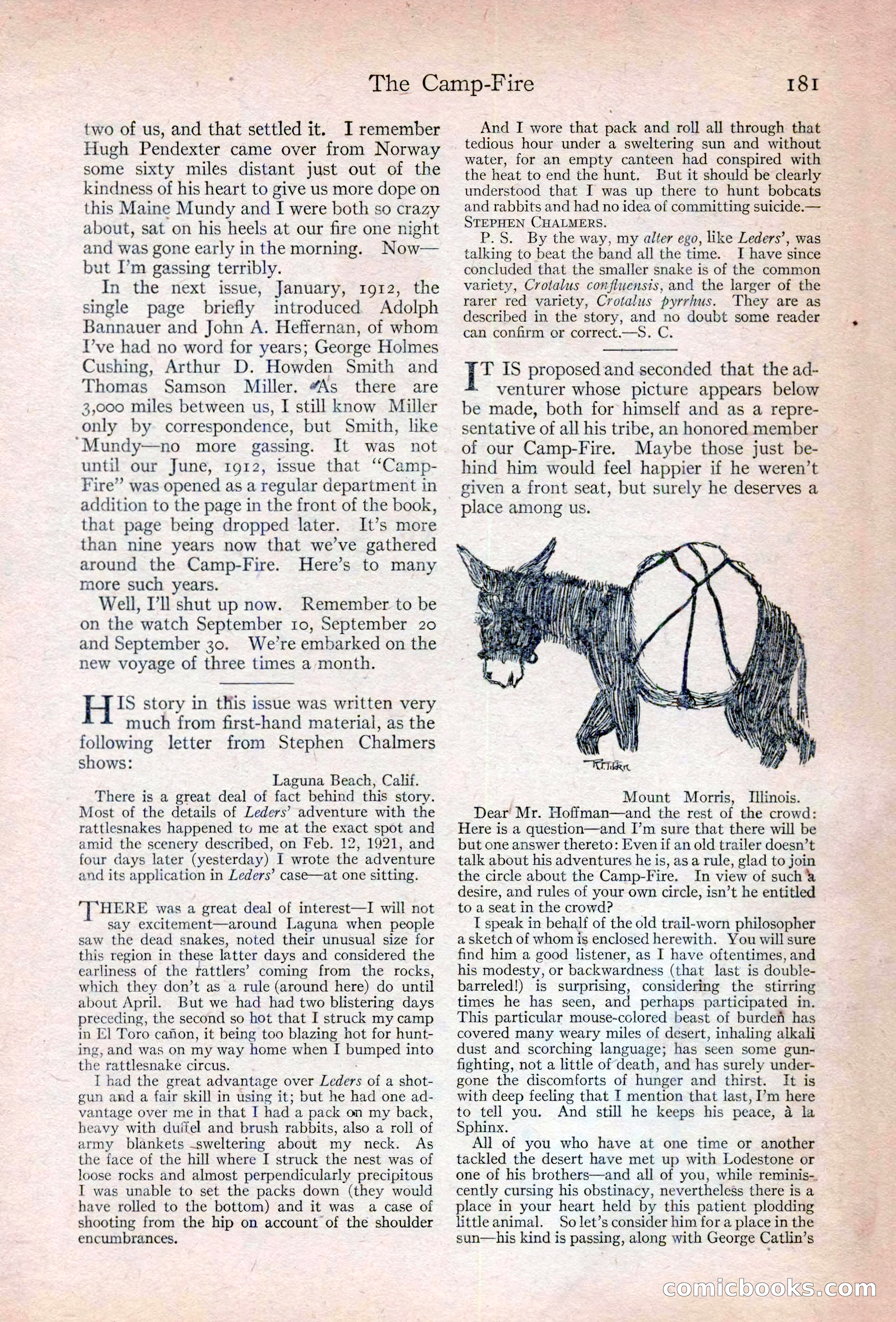 Adventure Magazine Cover — page 187 of 200